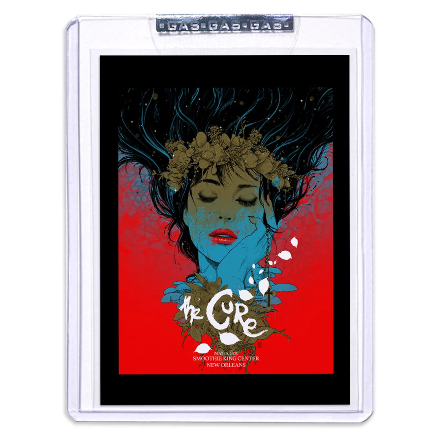 GAS The Cure May 10, 2023, New Orleans, LA Trading Card by Vance Kelly