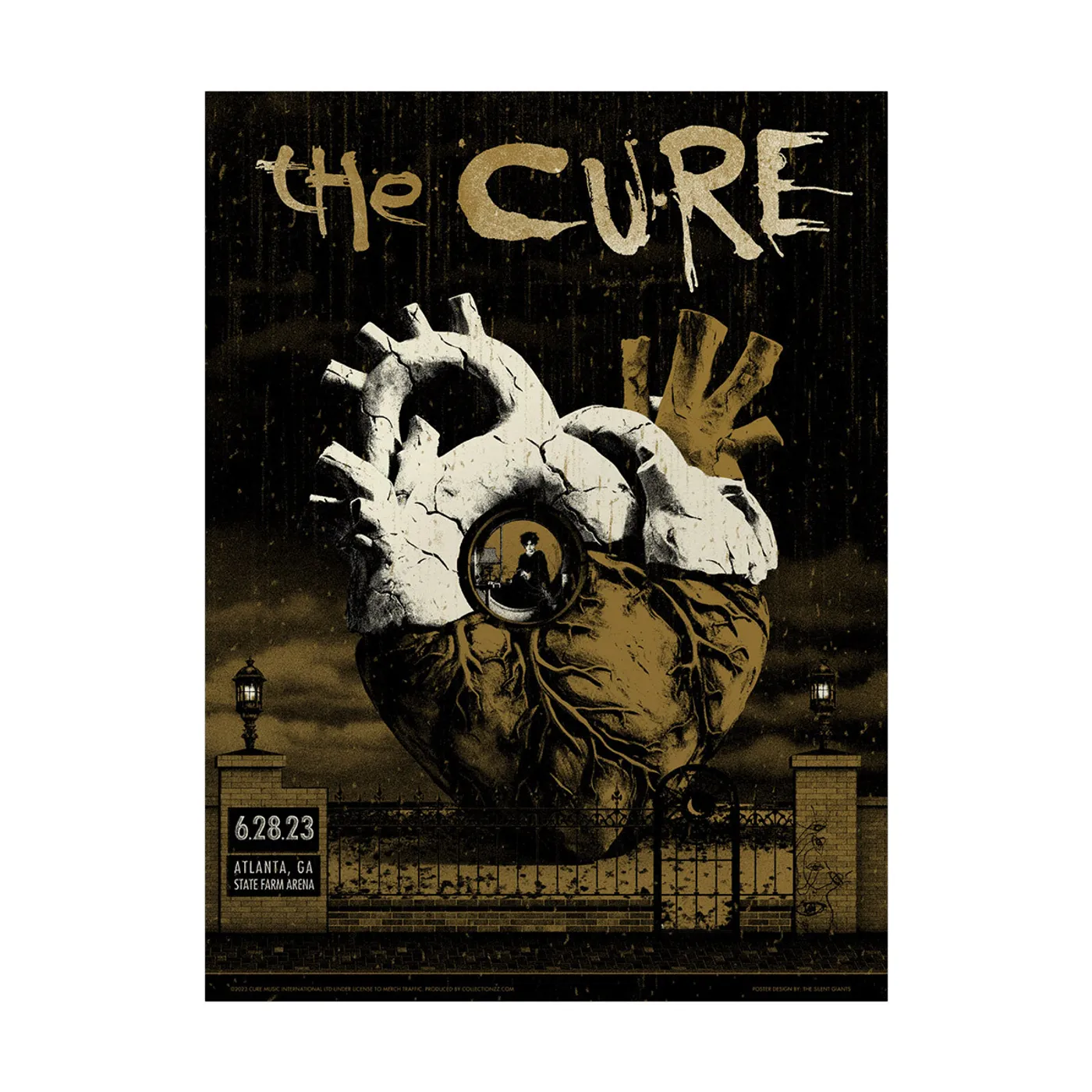 The Cure Atlanta Event Poster June 28