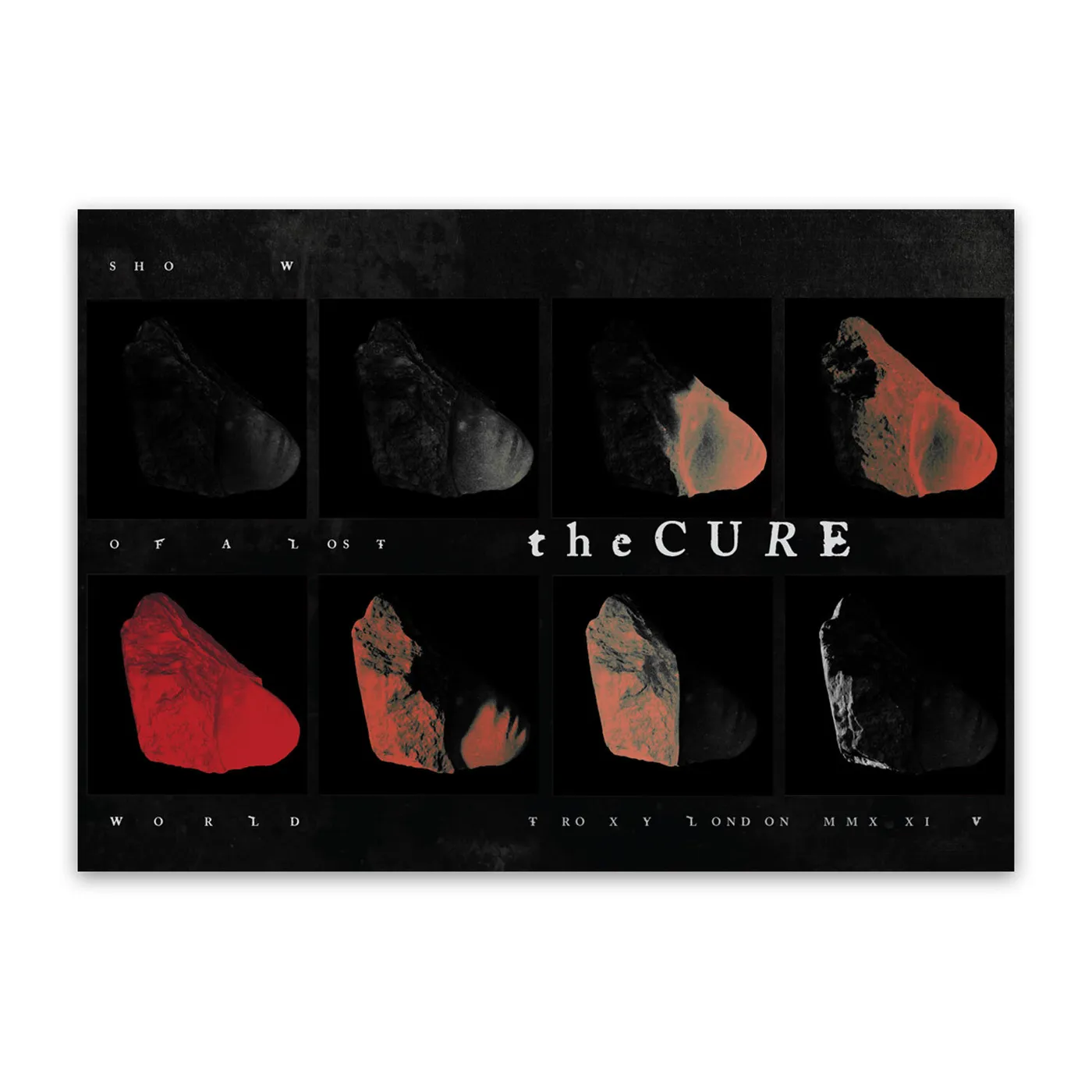 The Cure SHOW OF A LOST WORLD TROXY POSTER 1