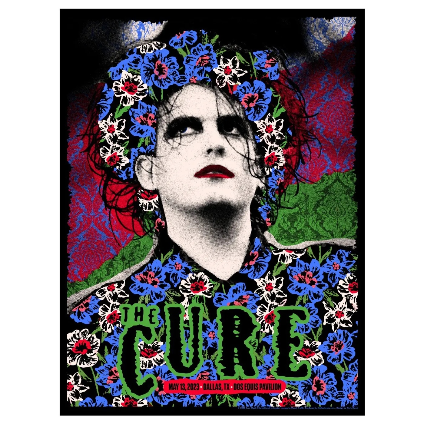 The Cure Dallas Event Poster May 13 2nd Edition