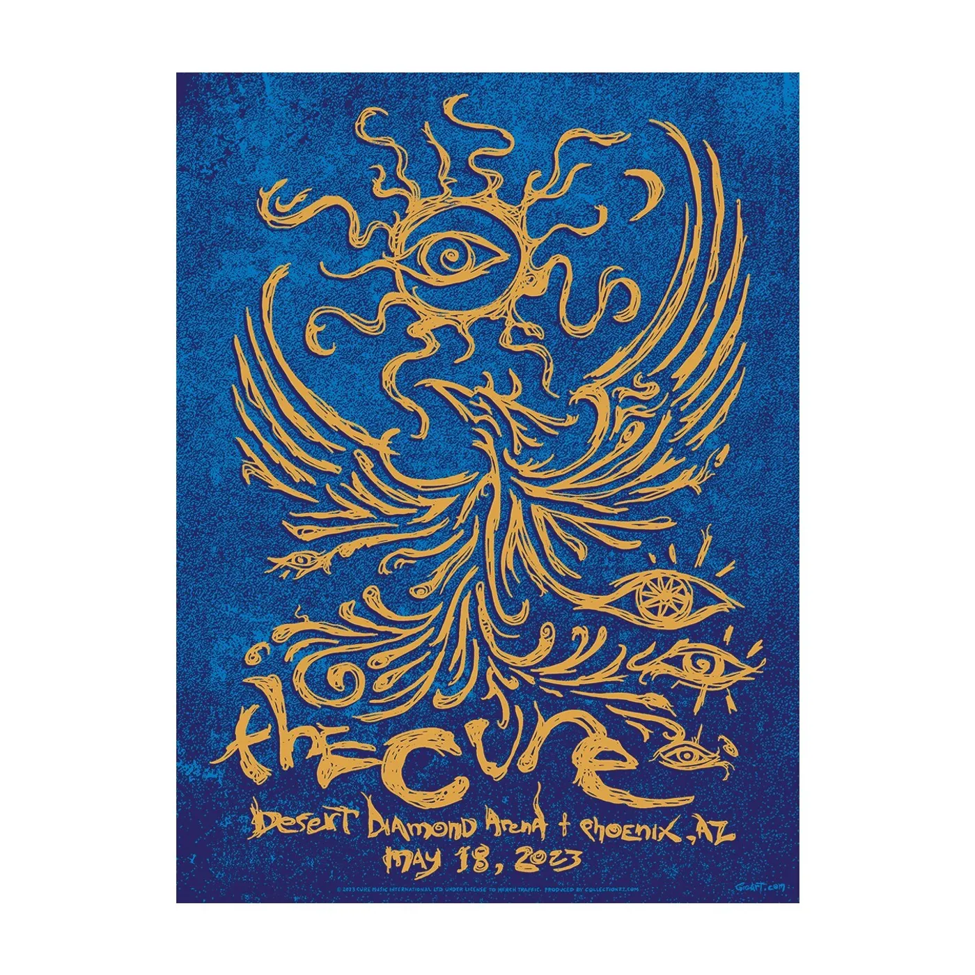 The Cure Phoenix Event Poster May 18 2nd Edition