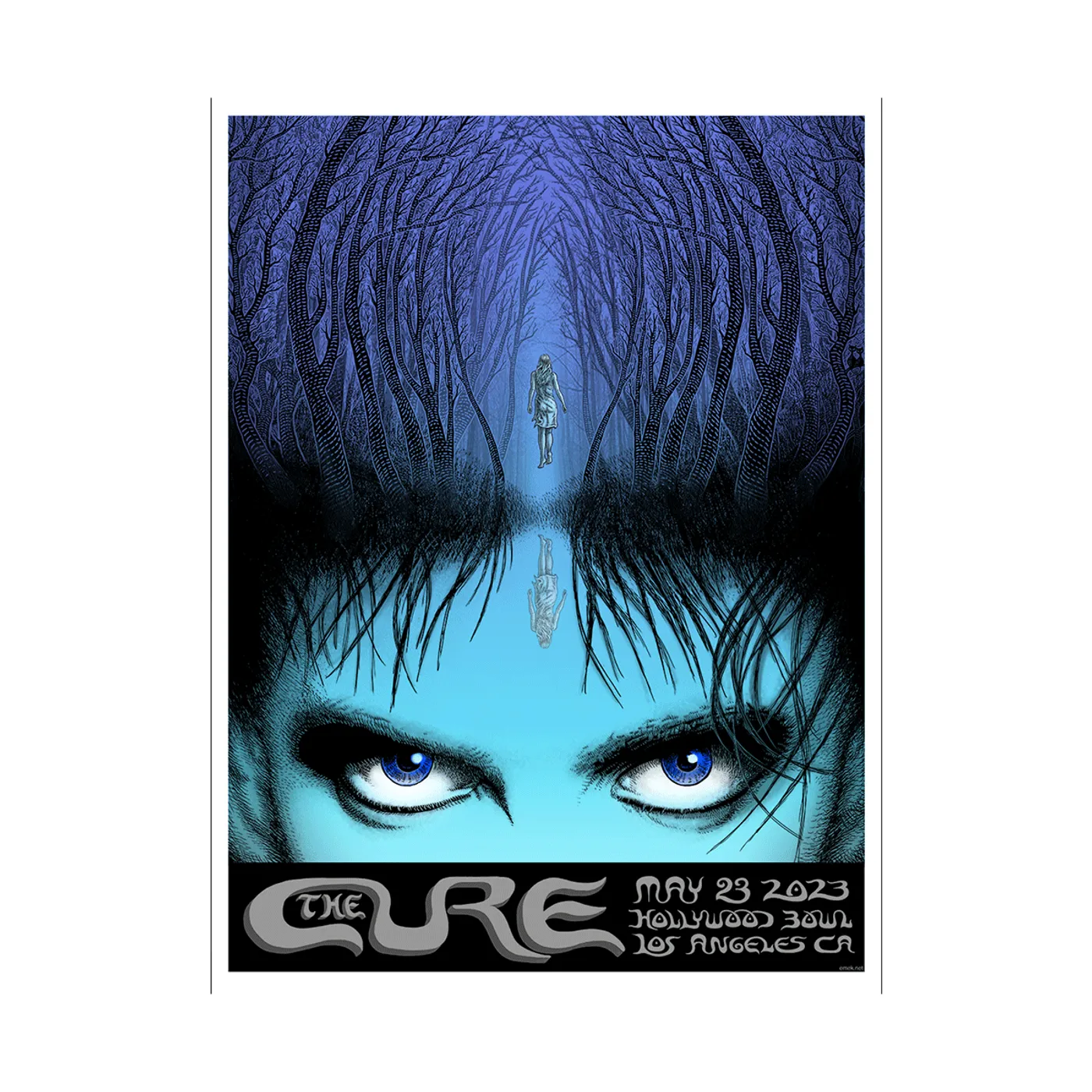 The Cure Los Angeles Event Poster May 23