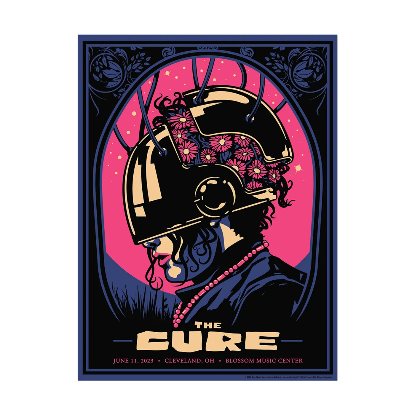 The Cure Cleveland Event Poster June 11 2nd Edition