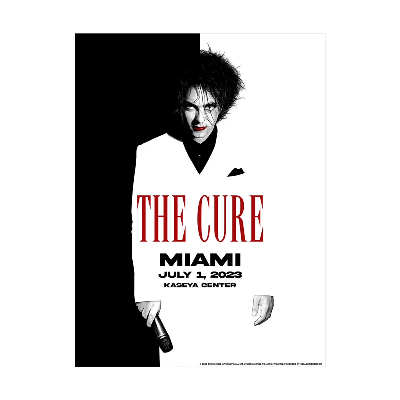 The Cure Miami Event Poster July 1st