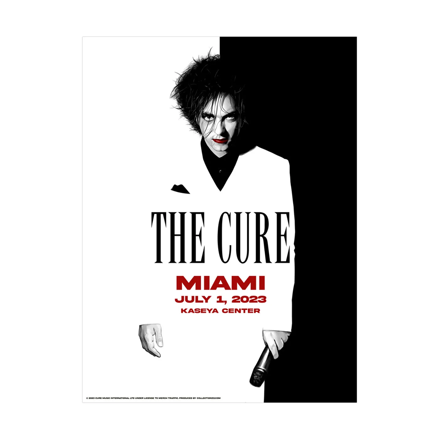 The Cure Miami Event Poster July 1st 2nd Edition