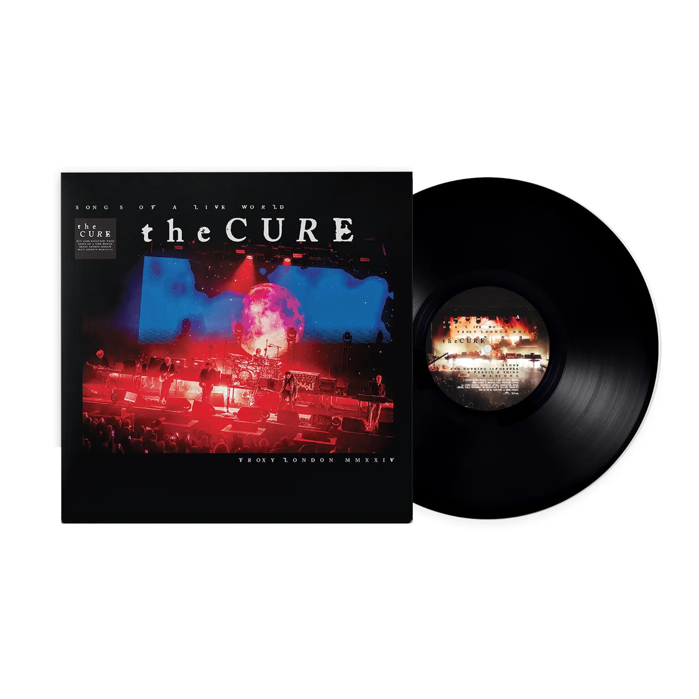 The Cure SONGS OF A LIVE WORLD : TROXY LONDON MMXXIV 1LP  BLACK VINYL