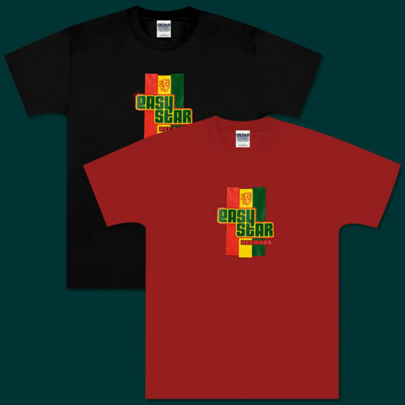 Easy Star Records Men's Easy Star Street Logo Tee (front print only)
