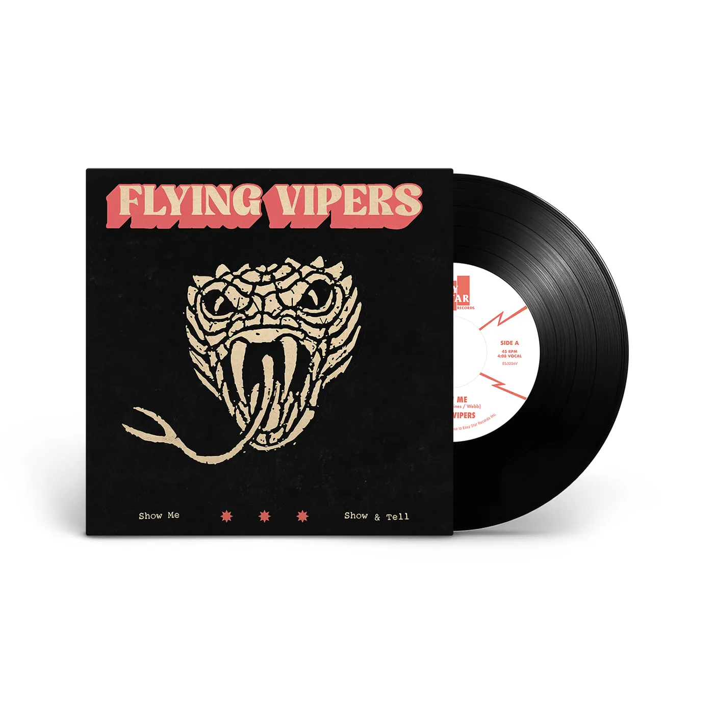 Easy Star Records Flying Vipers "Show Me" / "Show & Tell" 7" Vinyl Single
