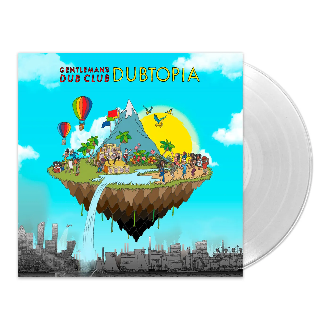Easy Star Records Gentleman’s Dub Club Dubtopia Clear Vinyl LP (Limited Edition)