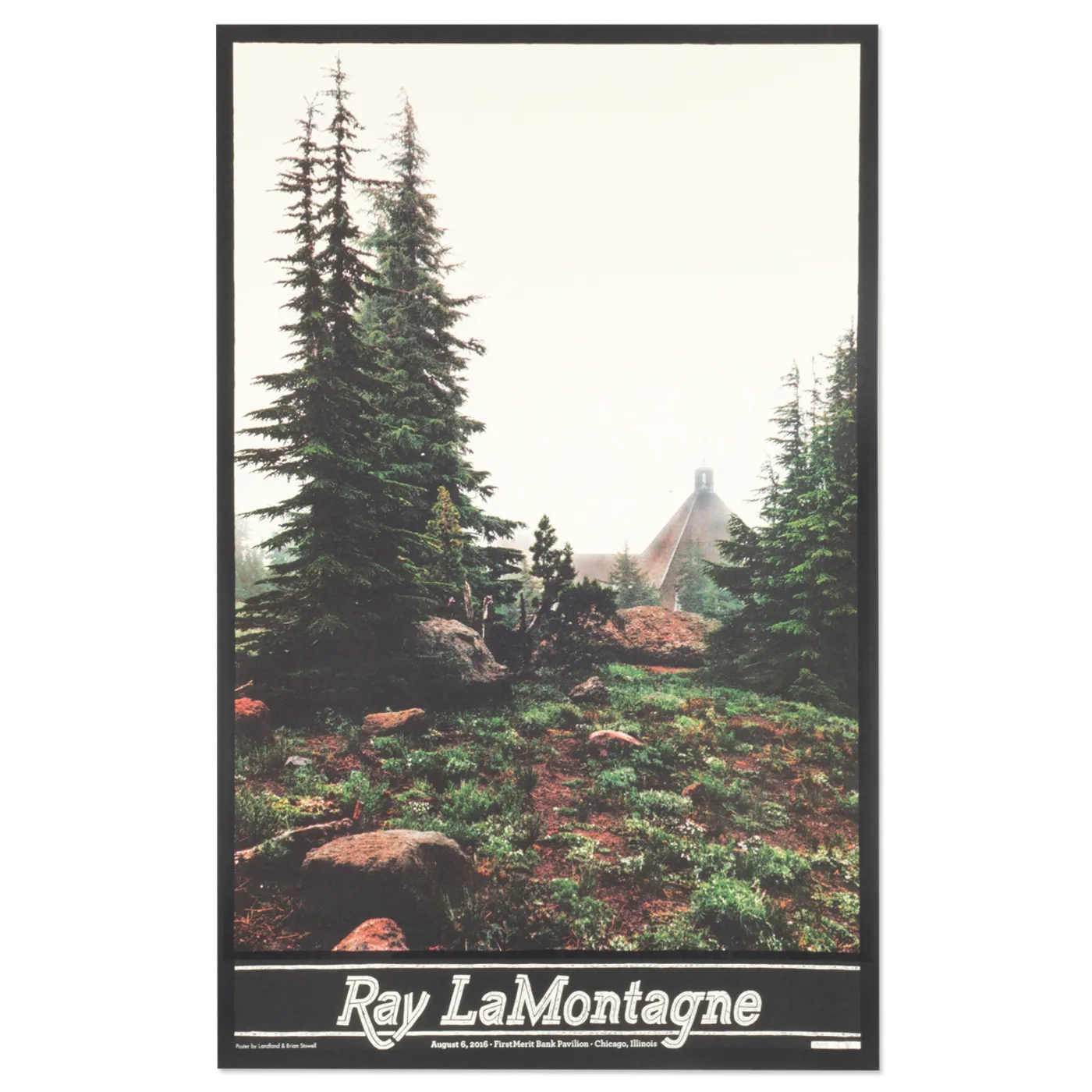 Ray LaMontagne The Ouroboros Tour 2016 - Chicago, IL Poster