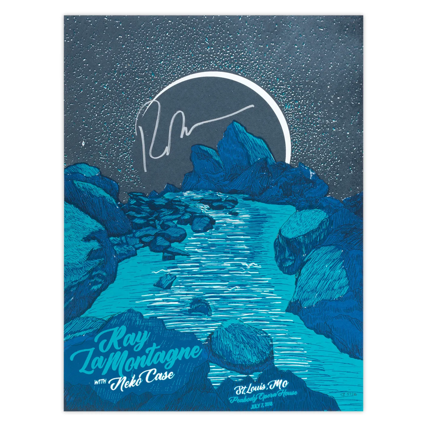 Ray LaMontagne Part Of The Light Tour 2018 - 7/7 St. Louis, MO Poster
