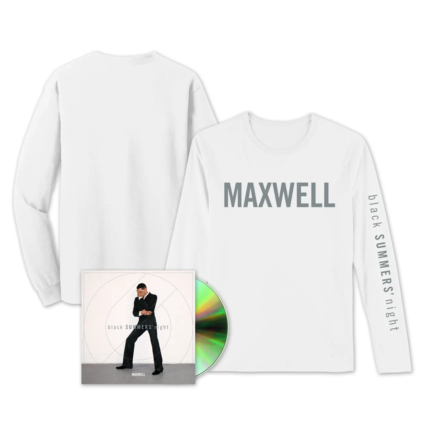 Maxwell CD + Long Sleeve