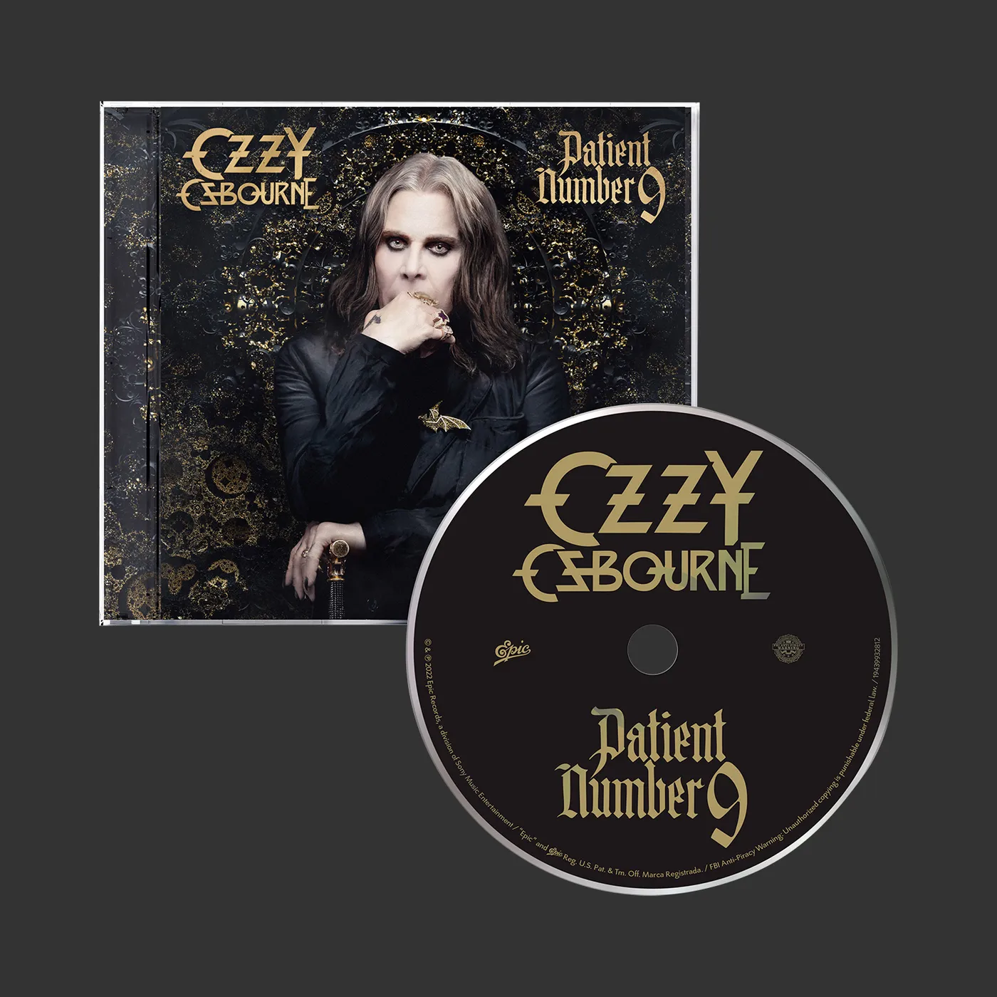 Ozzy Osbourne - Patient Number 9 CD Jewelcase