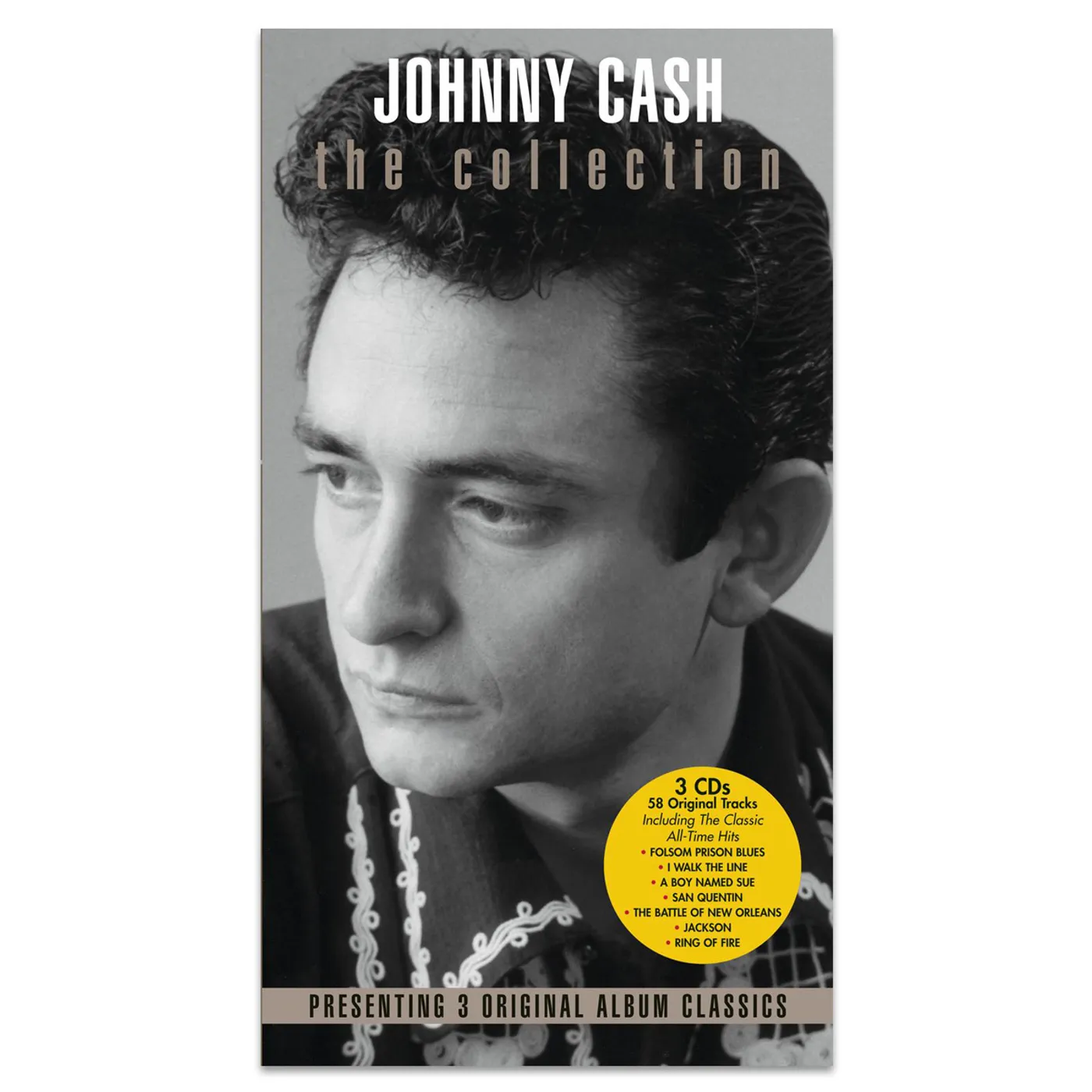 Johnny Cash At Folsom Prison/ At San Quentin (The Complete 1969 Concert)/ America (3 Pak) CD