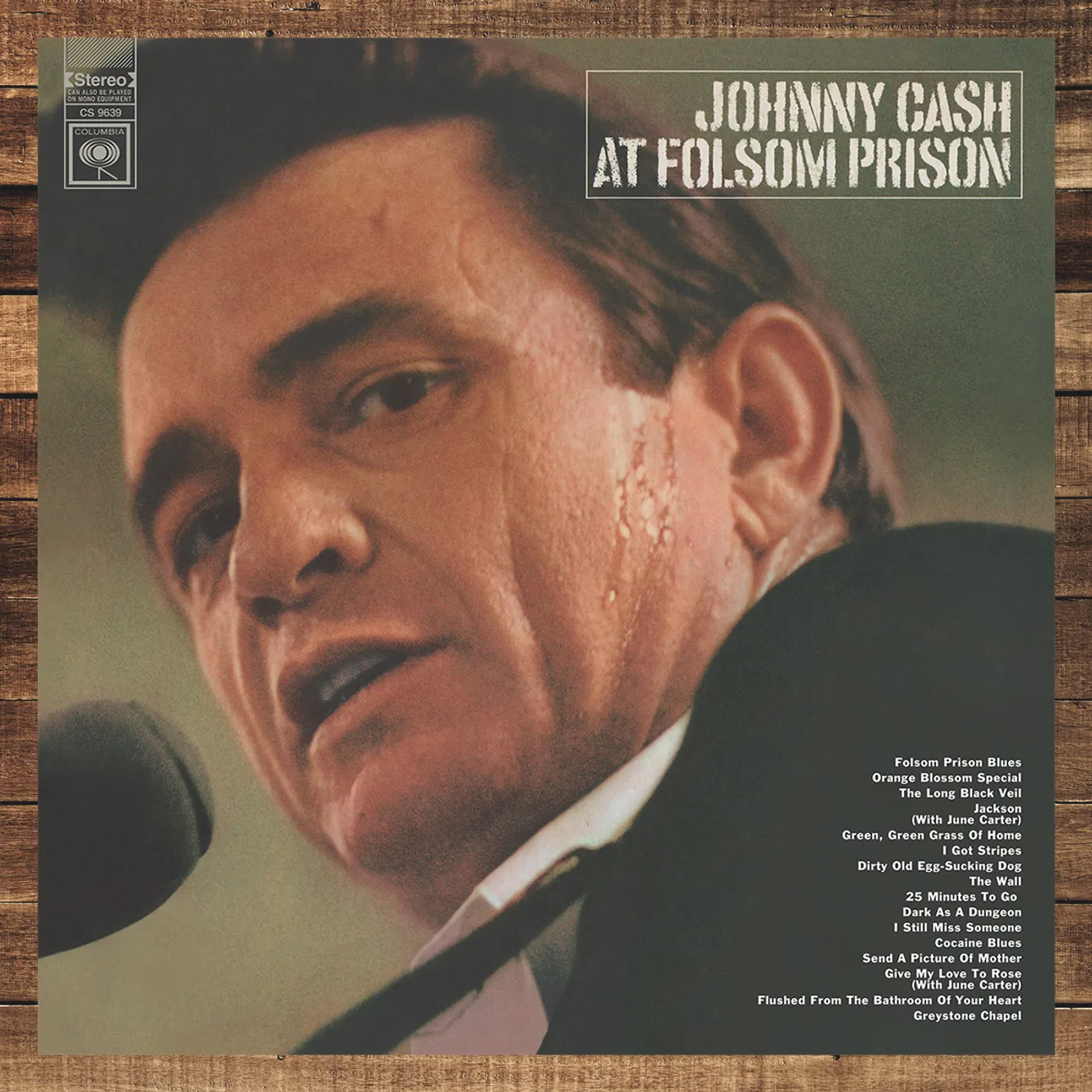 Johnny Cash At Folsom Prison Vinyl