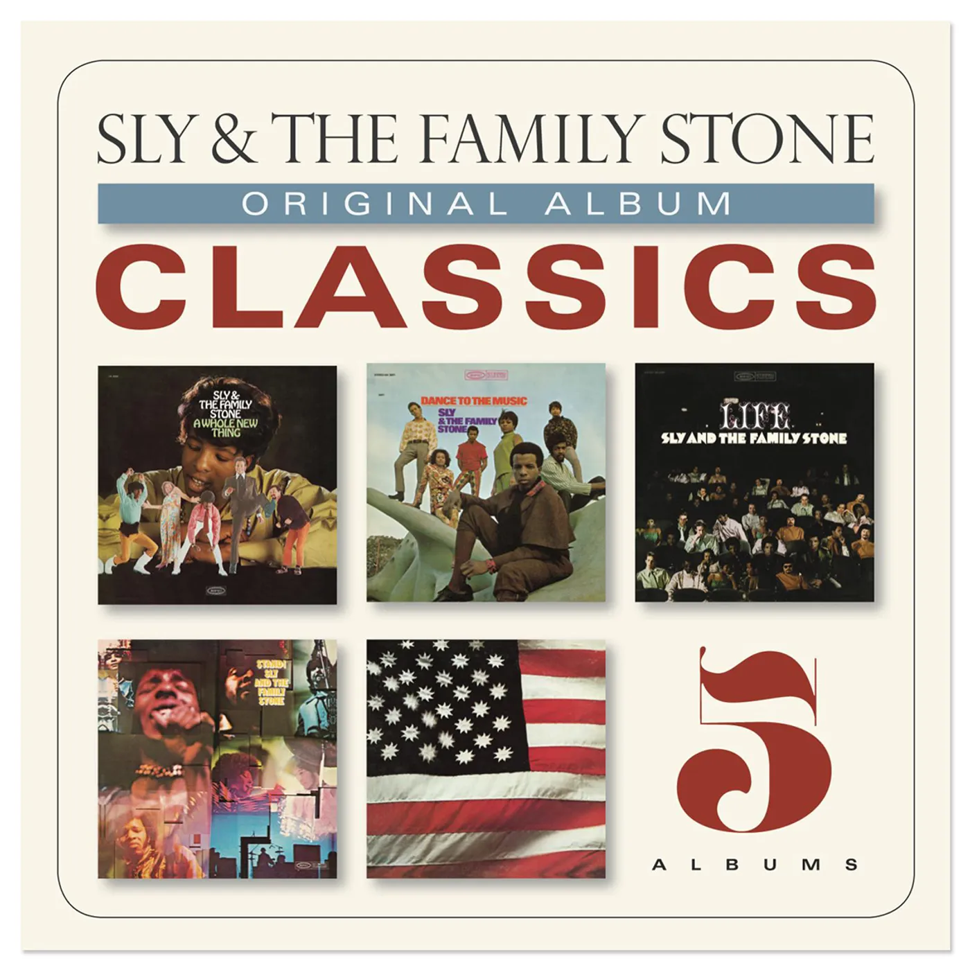 Sly & The Family Stone Original Album Classics [5 Cds] (US Artwork) CD