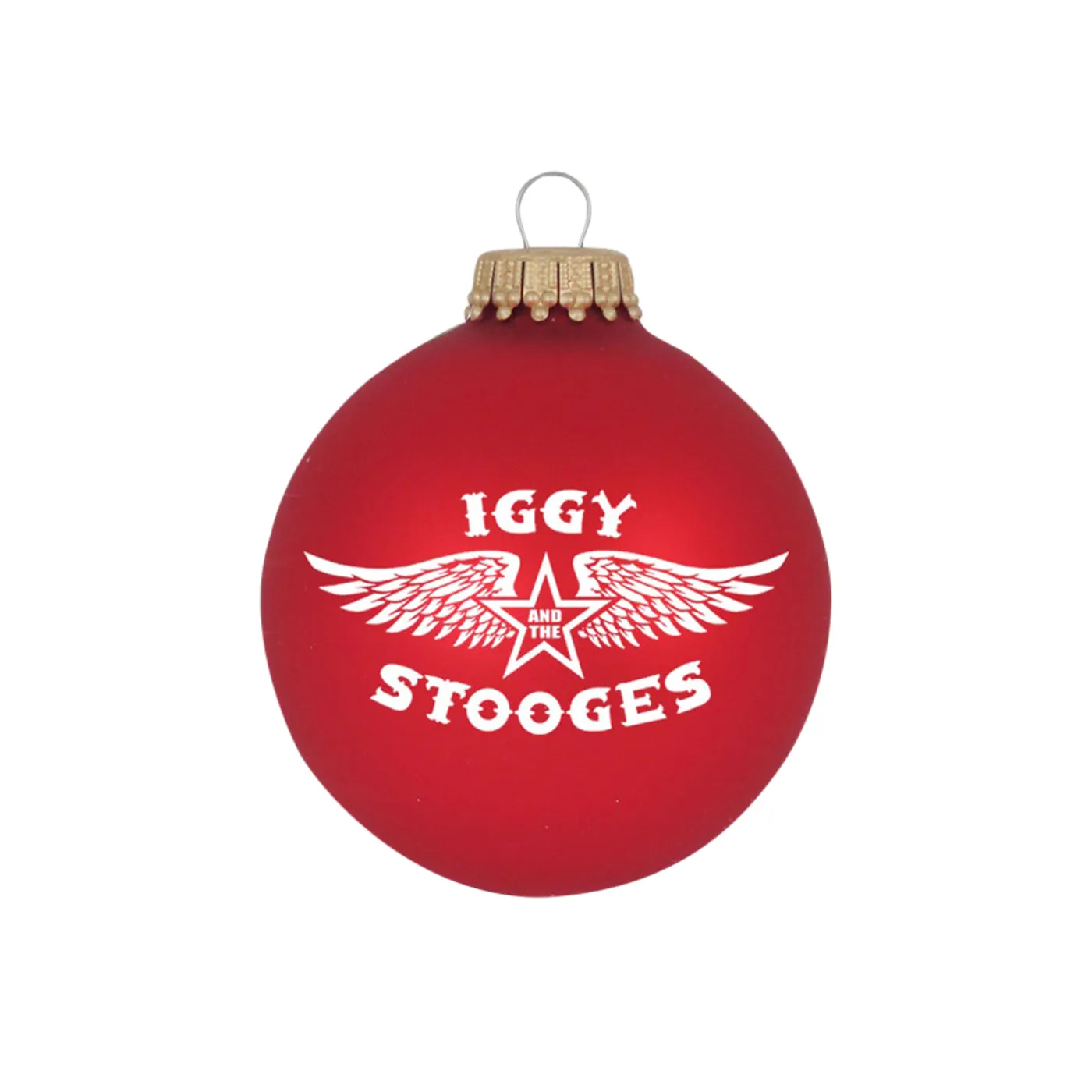 Iggy and the Stooges ® Wings 3 1/4" Glass Ornament
