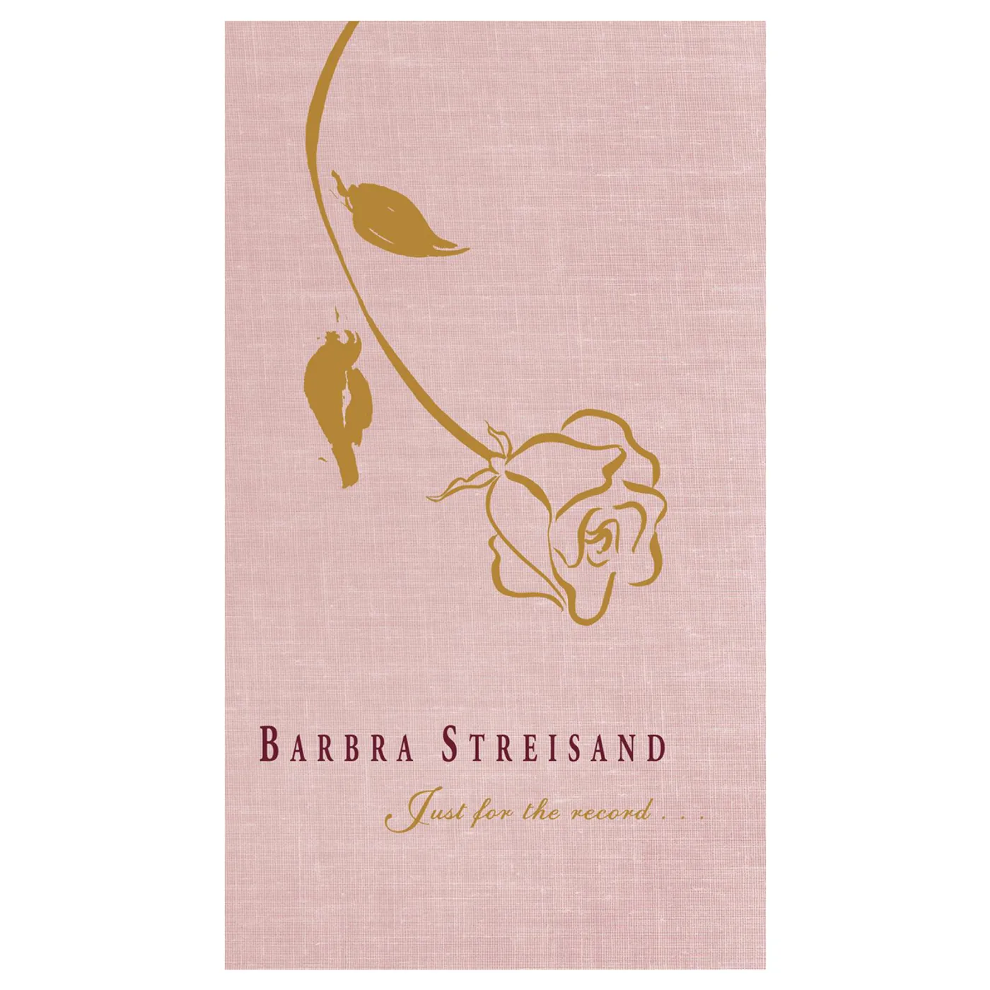 Barbra Streisand Just For The Record...