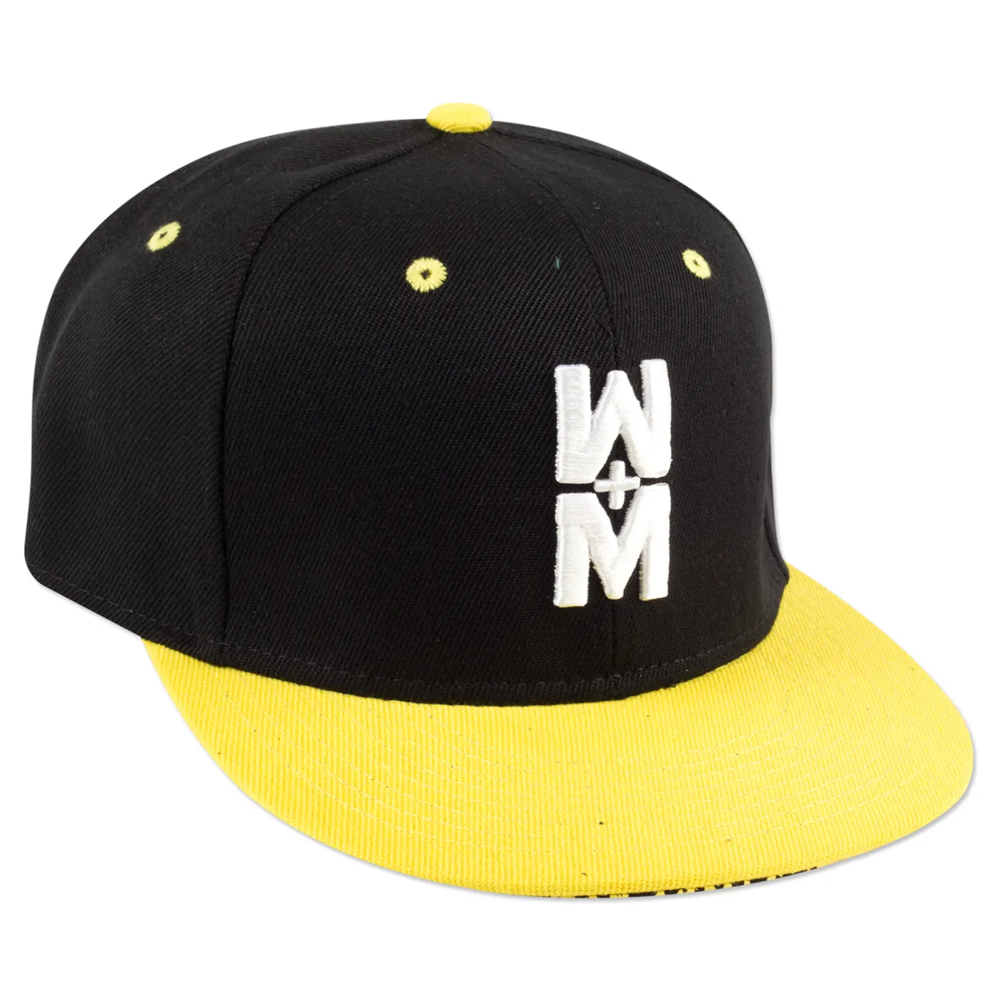 WALK THE MOON Hat w/W+M on the front Black/Yellow