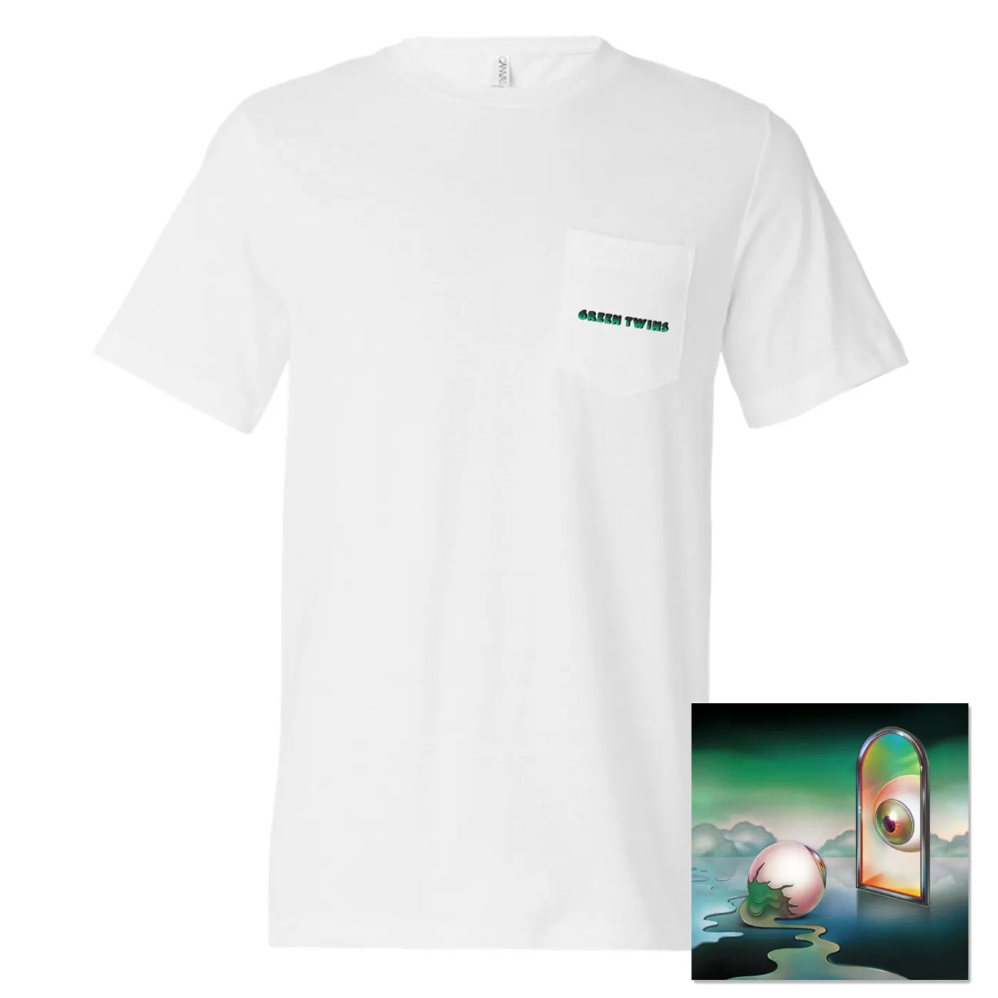 Nick Hakim - Green Twins Digital Album + T-Shirt Bundle