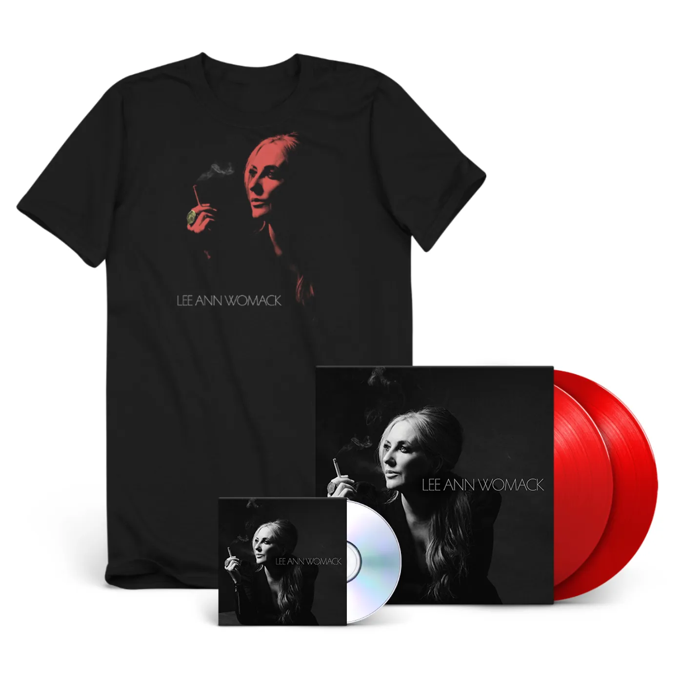 Lee Ann Womack The Lonely, The Lonesome & The Gone T-Shirt Bundle