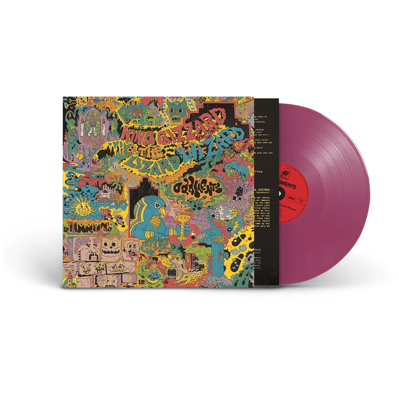 King Gizzard & The Lizard Wizard - "Oddments" Grimace Purple Colored Vinyl