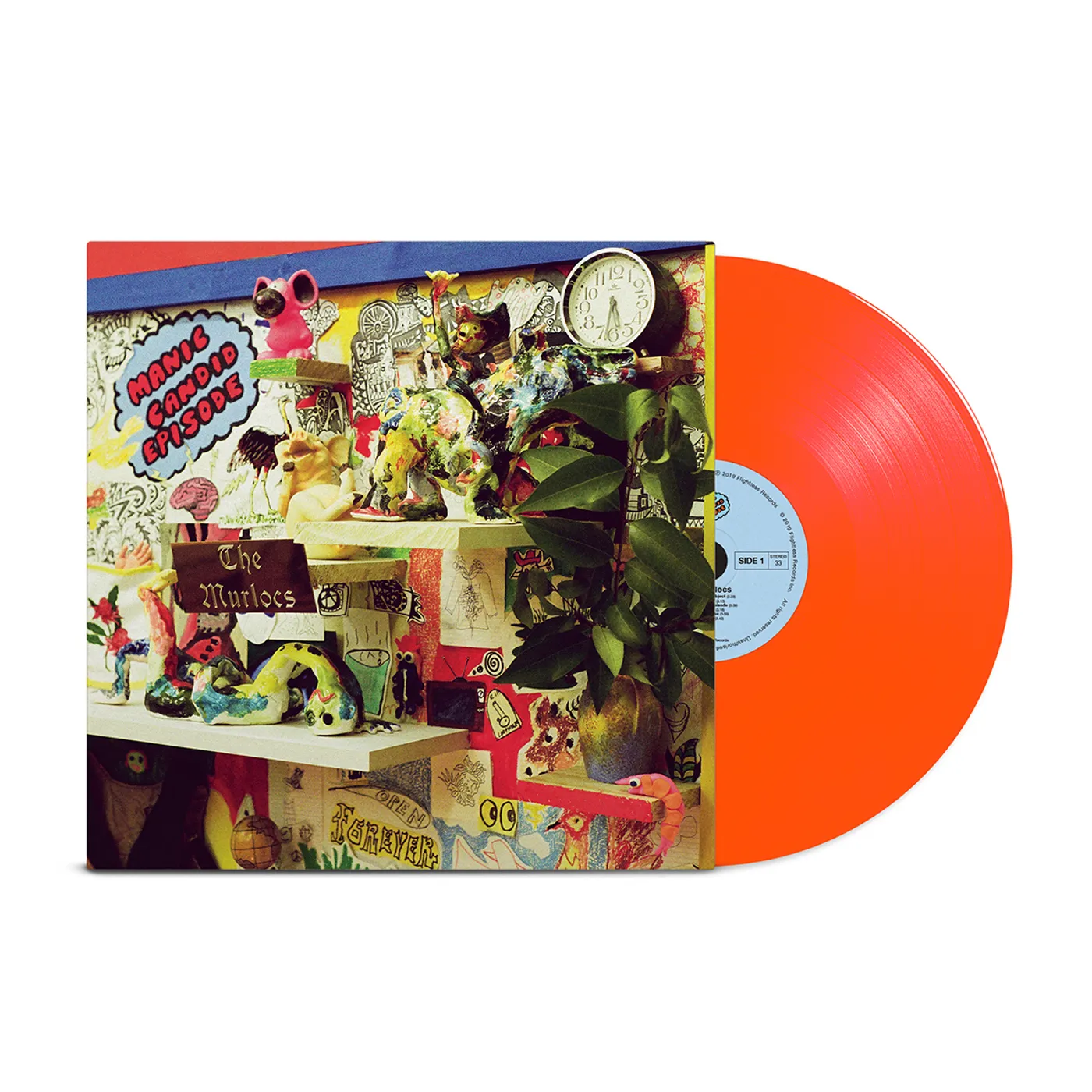 The Murlocs Manic Candid Episode Neon Orange Colored Vinyl