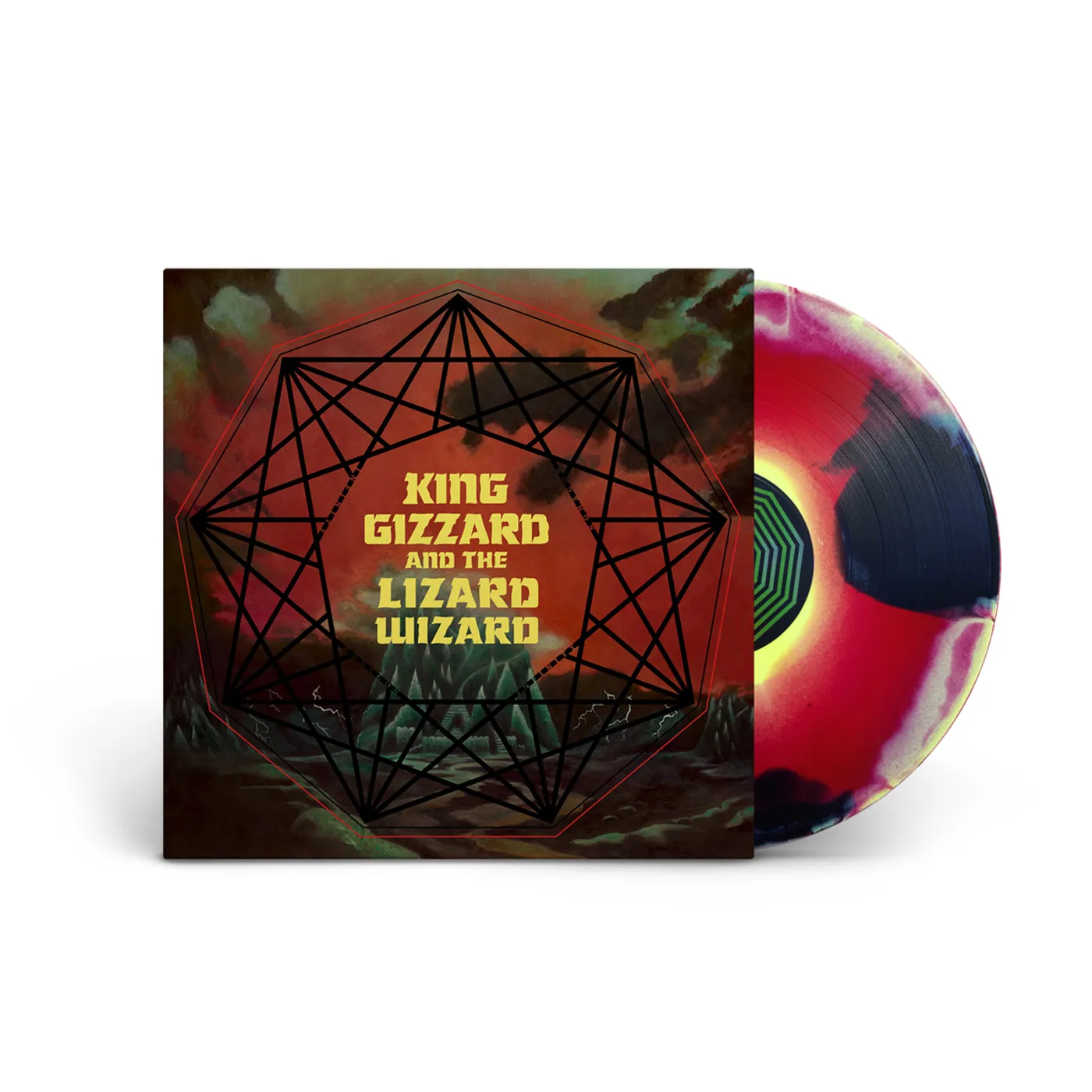 King Gizzard & The Lizard Wizard – “Nonagon Infinity” Tri-Color Vinyl
