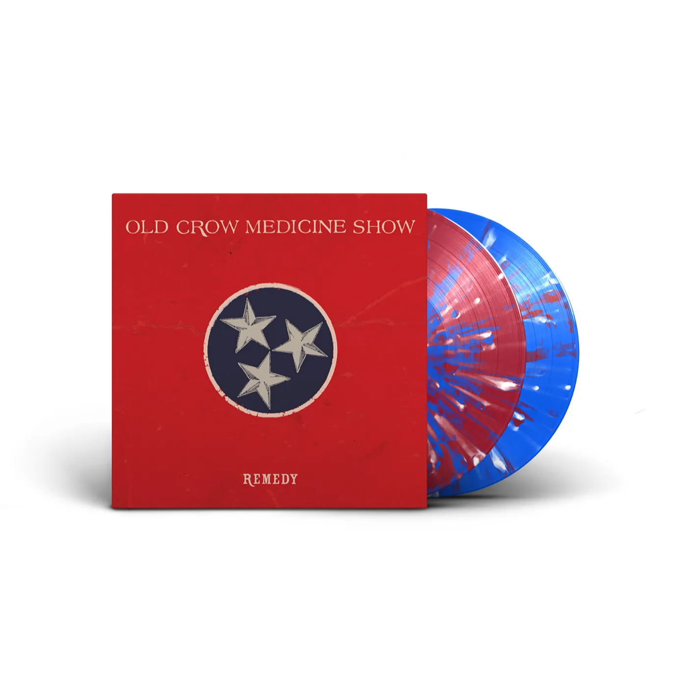 Old Crow Medicine Show  Remedy  (Deluxe Red, White and Blue Splatter Vinyl)