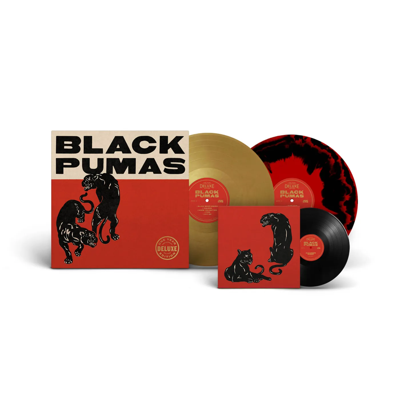Black Pumas (Deluxe Edition)  2xLP Colored Vinyl w 7