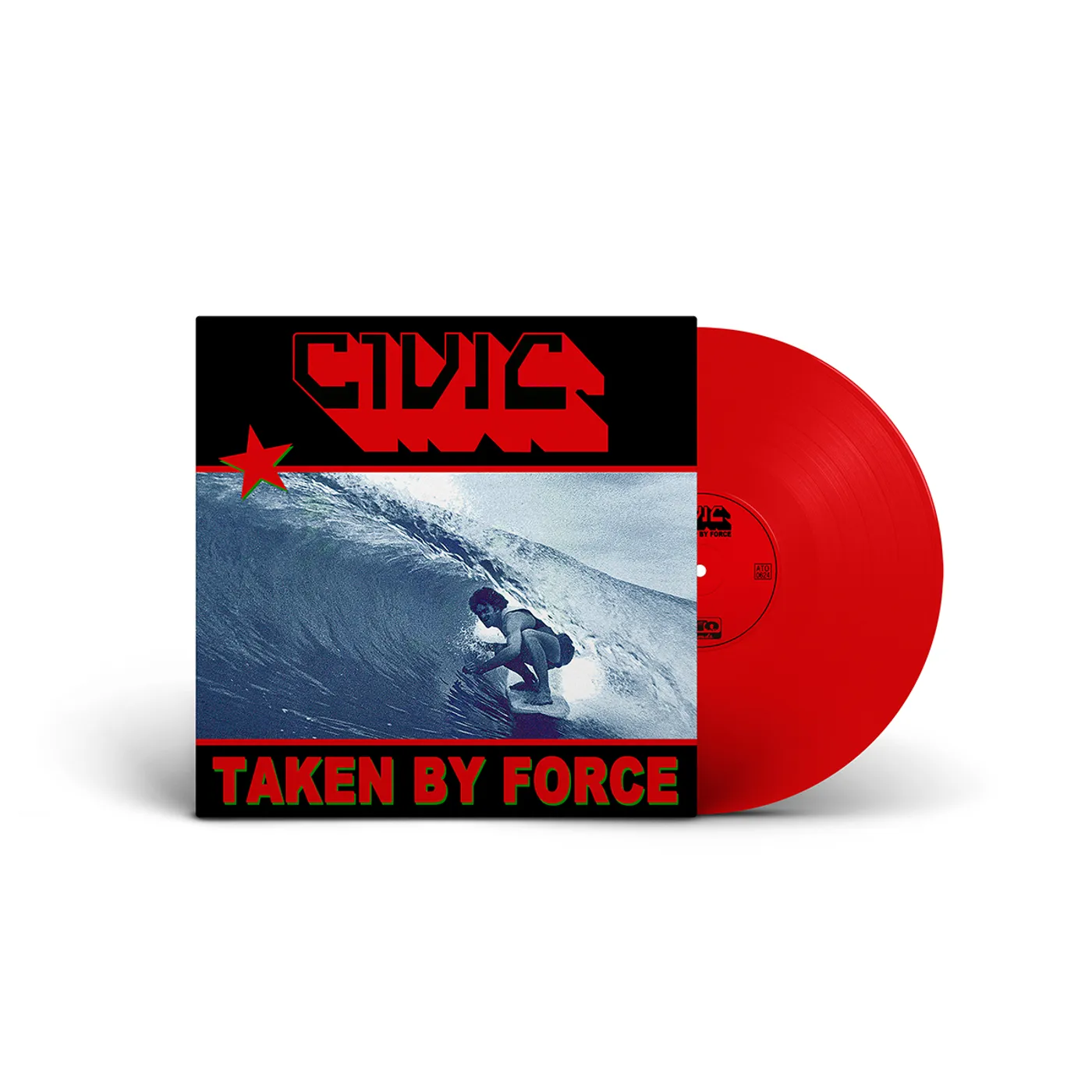 CIVIC - 'Taken By Force' - LP - Red Vinyl