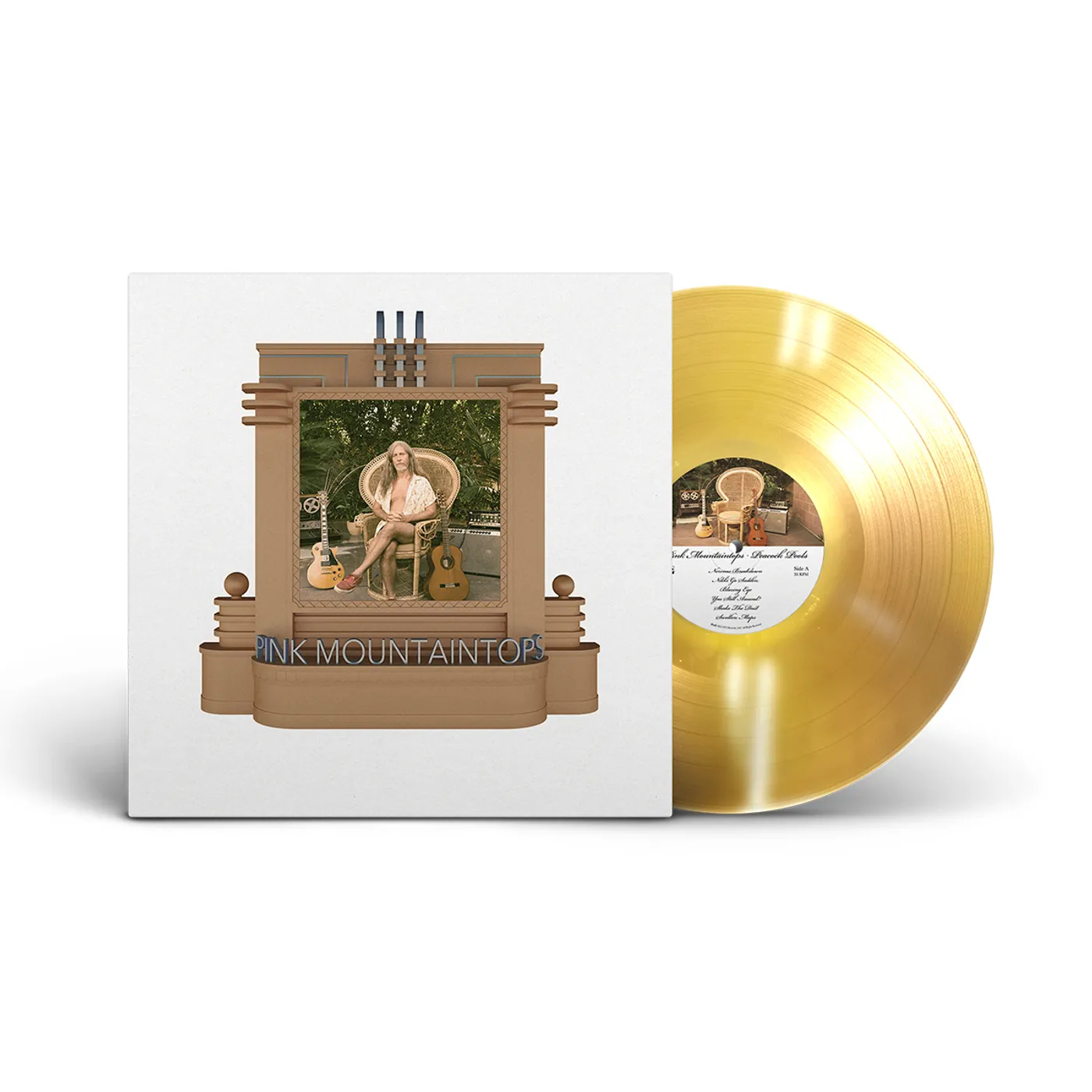 Pink Mountaintops – ‘Peacock Pools’ Limited-Edition Golden Vinyl