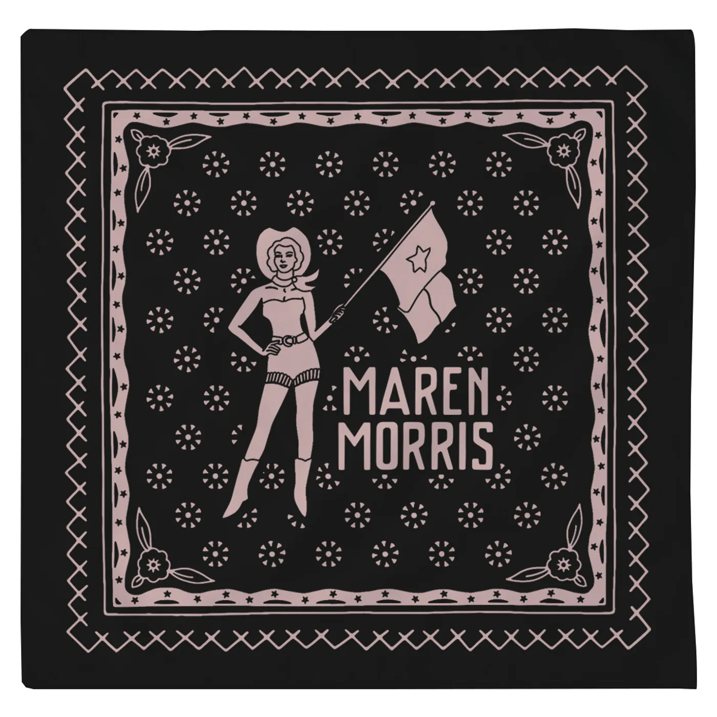 Maren Morris The Rodeo Bandana - Black
