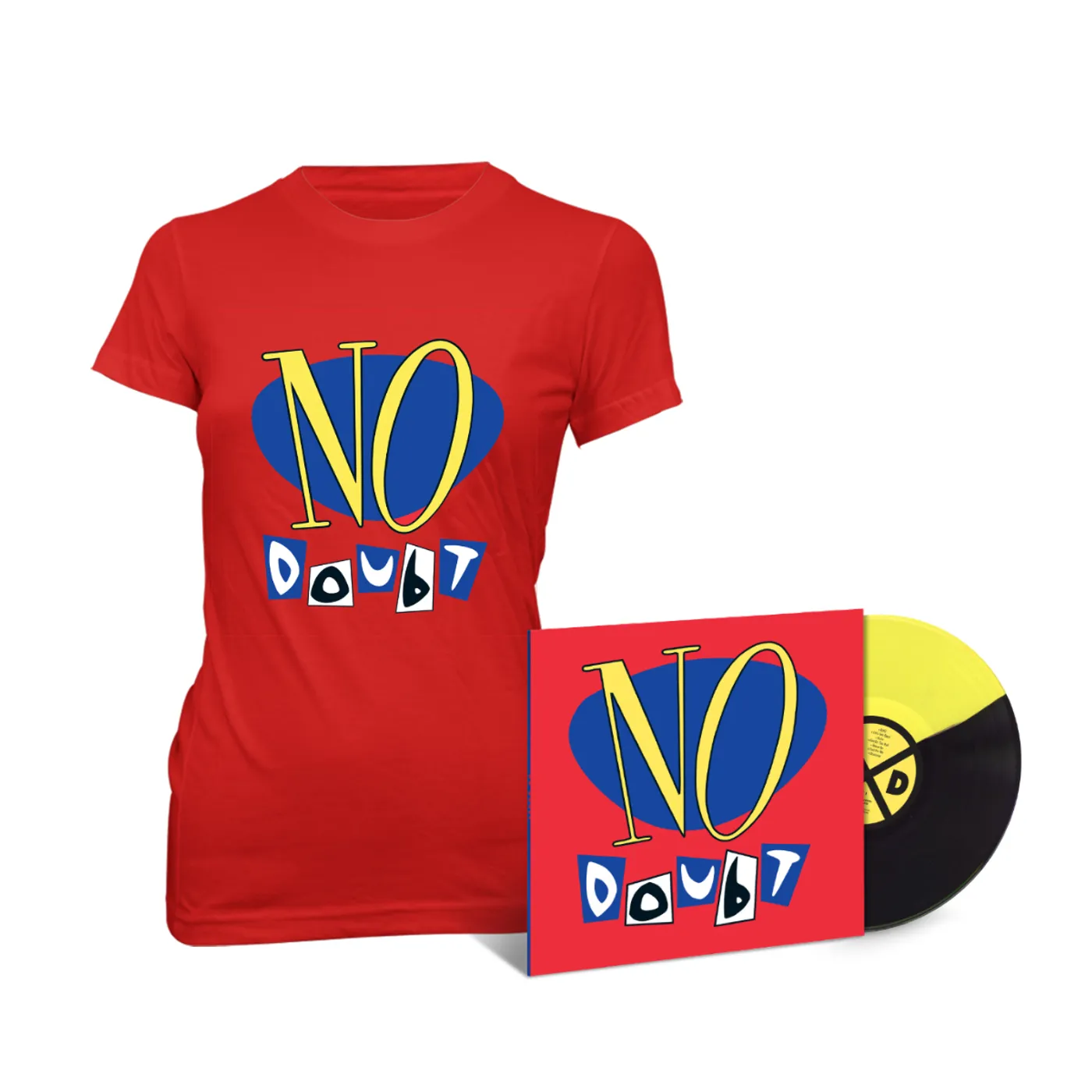 No Doubt Un-Signed LP + Ladies Tee Bundle