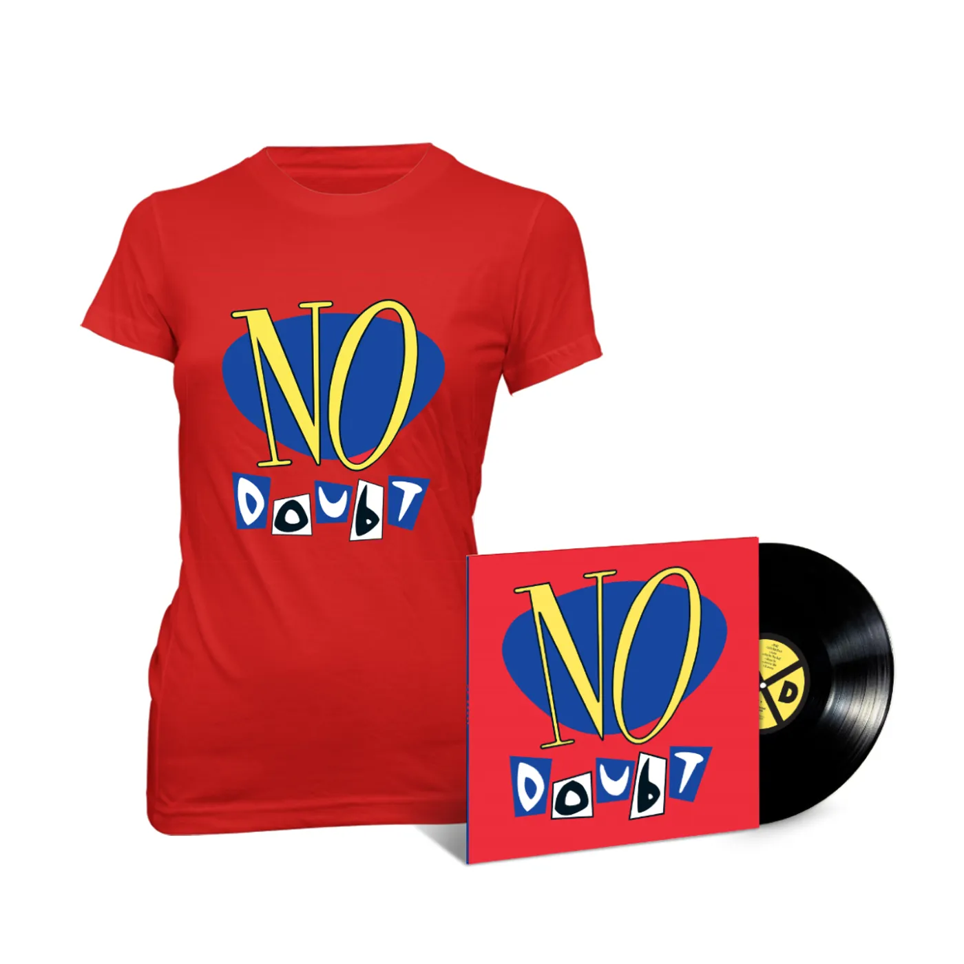 No Doubt Black LP + Ladies Tee Bundle