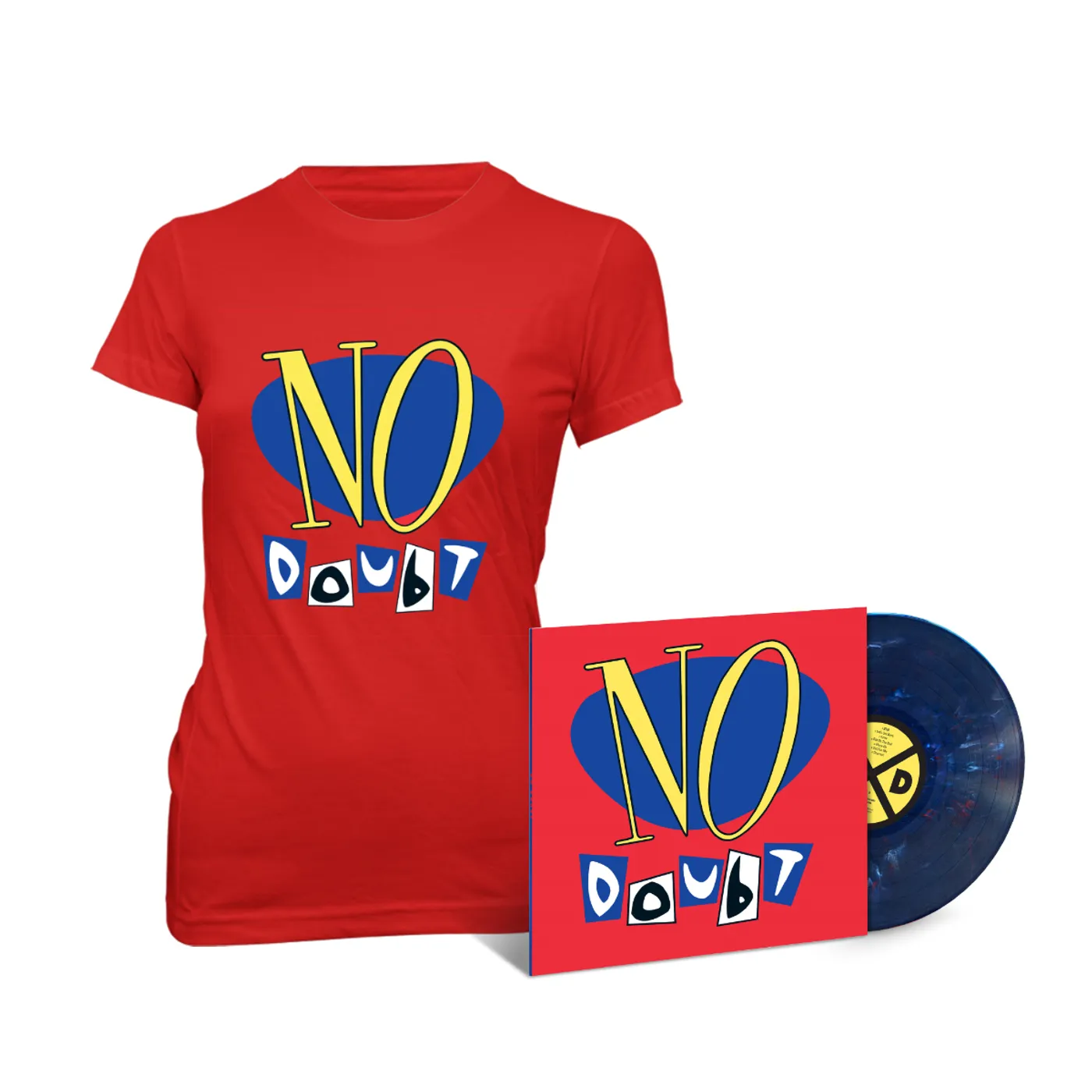 No Doubt Blue LP + Ladies Tee Bundle
