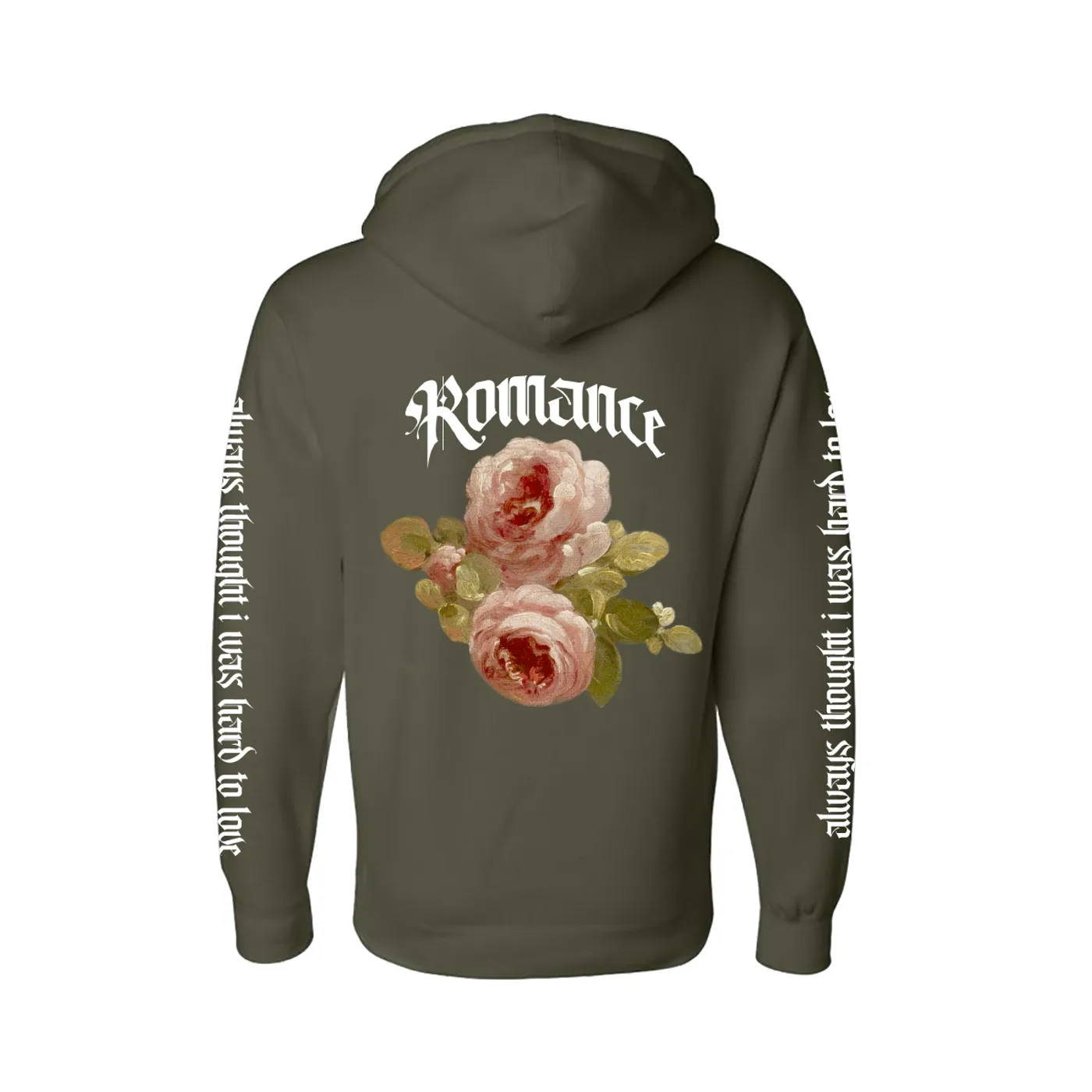 Camila Cabello Rose Romance Olive Hoodie