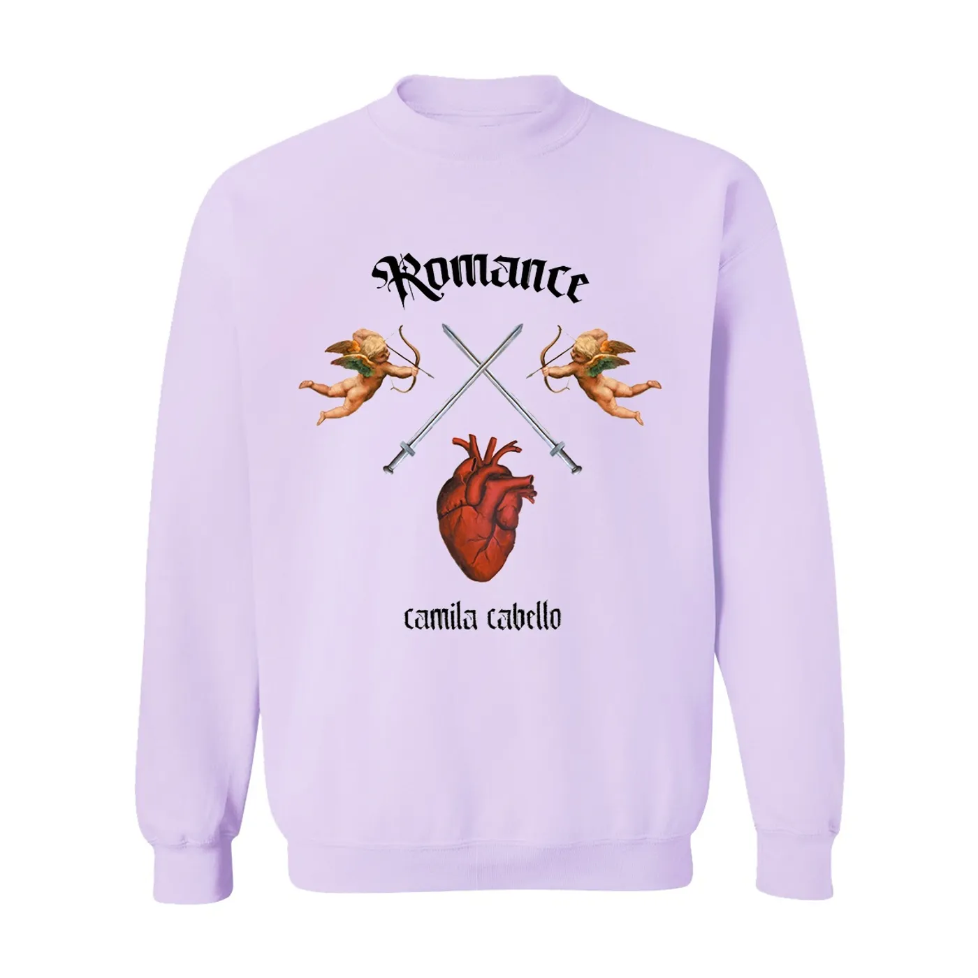 Camila Cabello Romance Lavender Crewneck