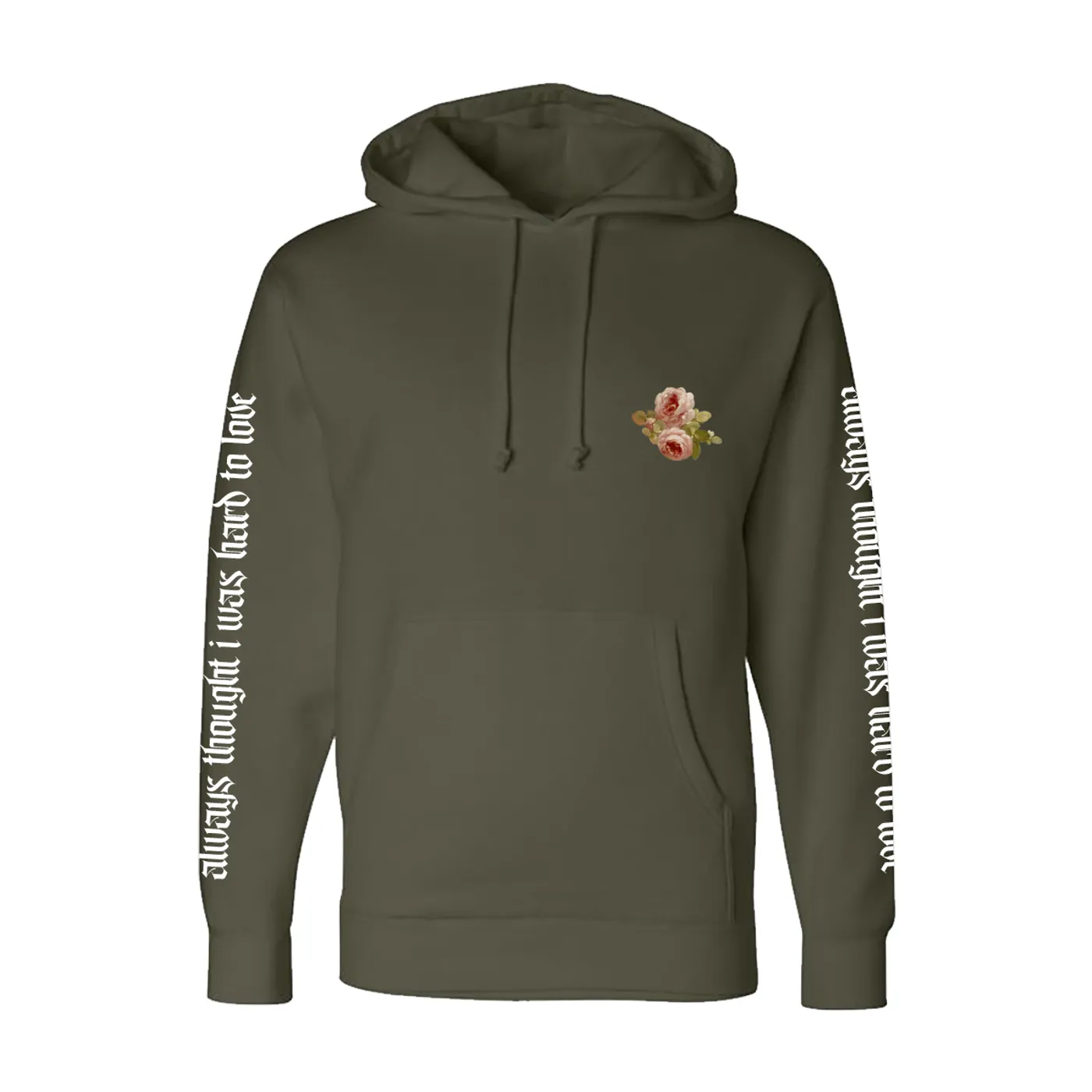 Camila Cabello Rose Romance Olive Hoodie
