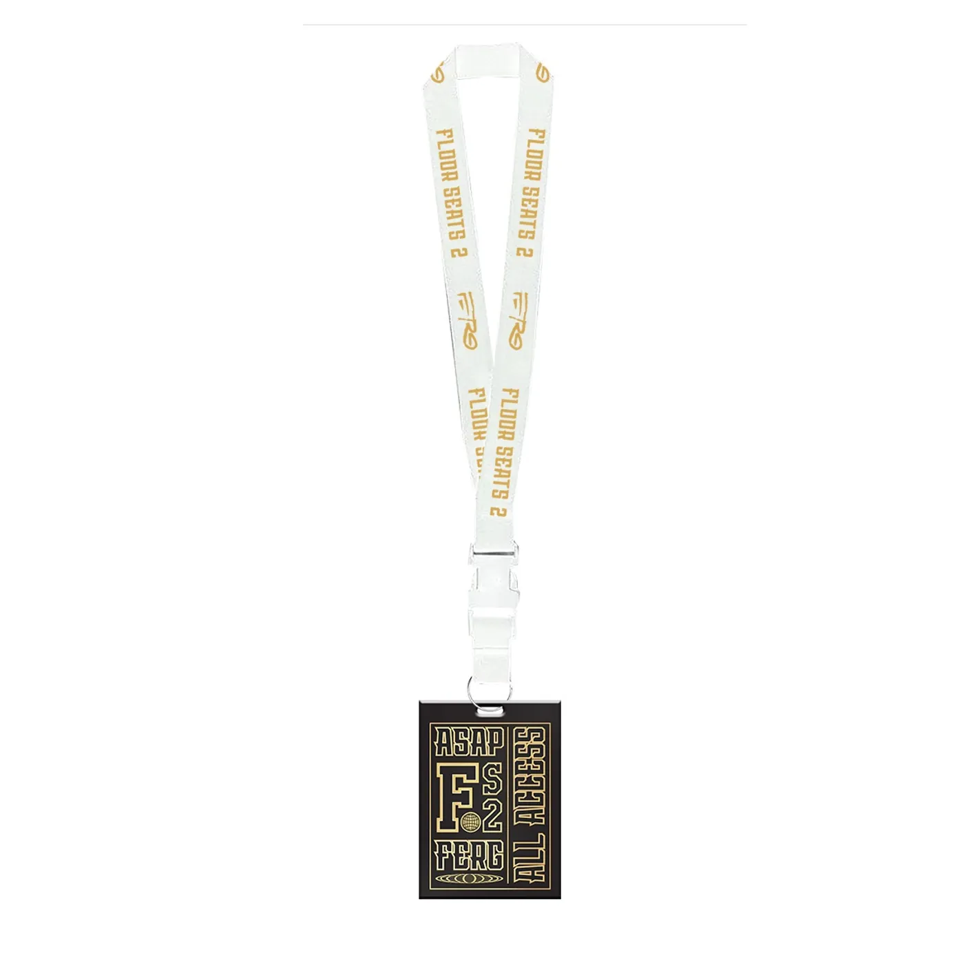 A$AP Ferg Floor Seats II Lanyard with Laminate