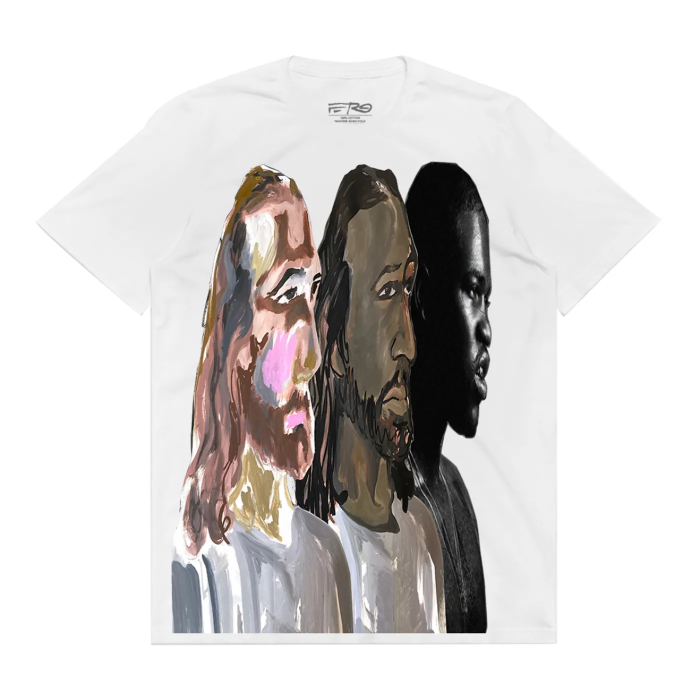 A$AP Ferg x Hidji World Collab White Tee