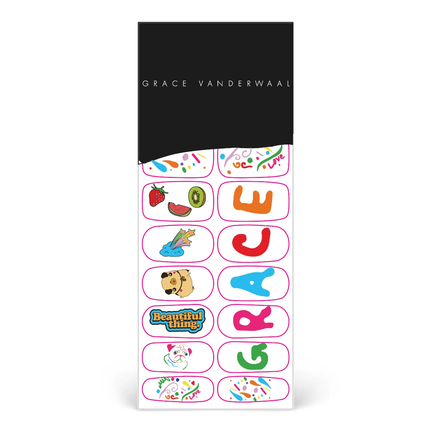 Grace Vanderwaal Nail Decals