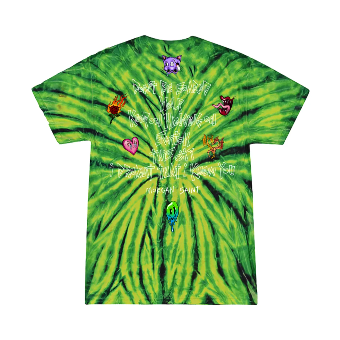 Morgan Saint Help Tie Dye Tee