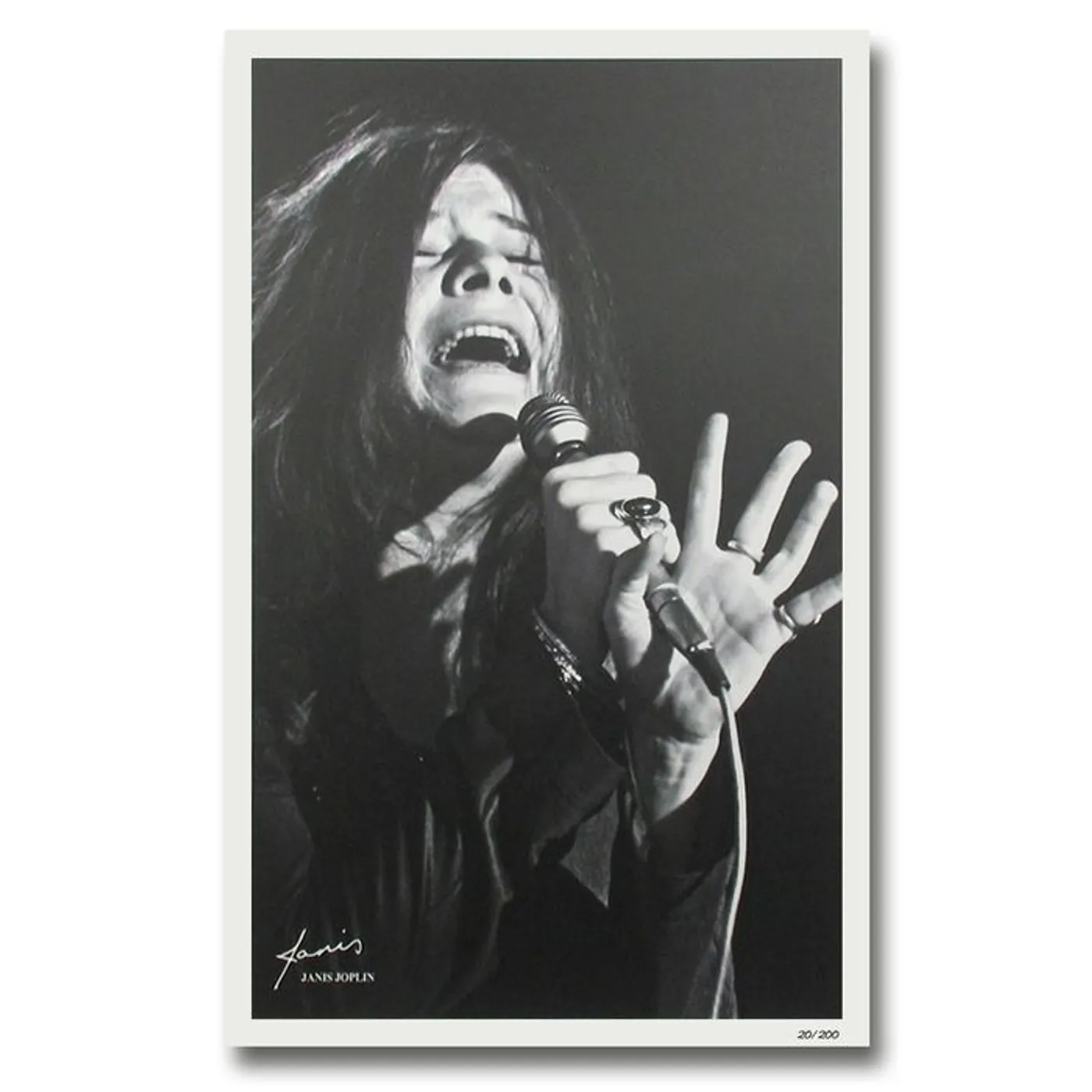 Janis Joplin Limited Edition Print