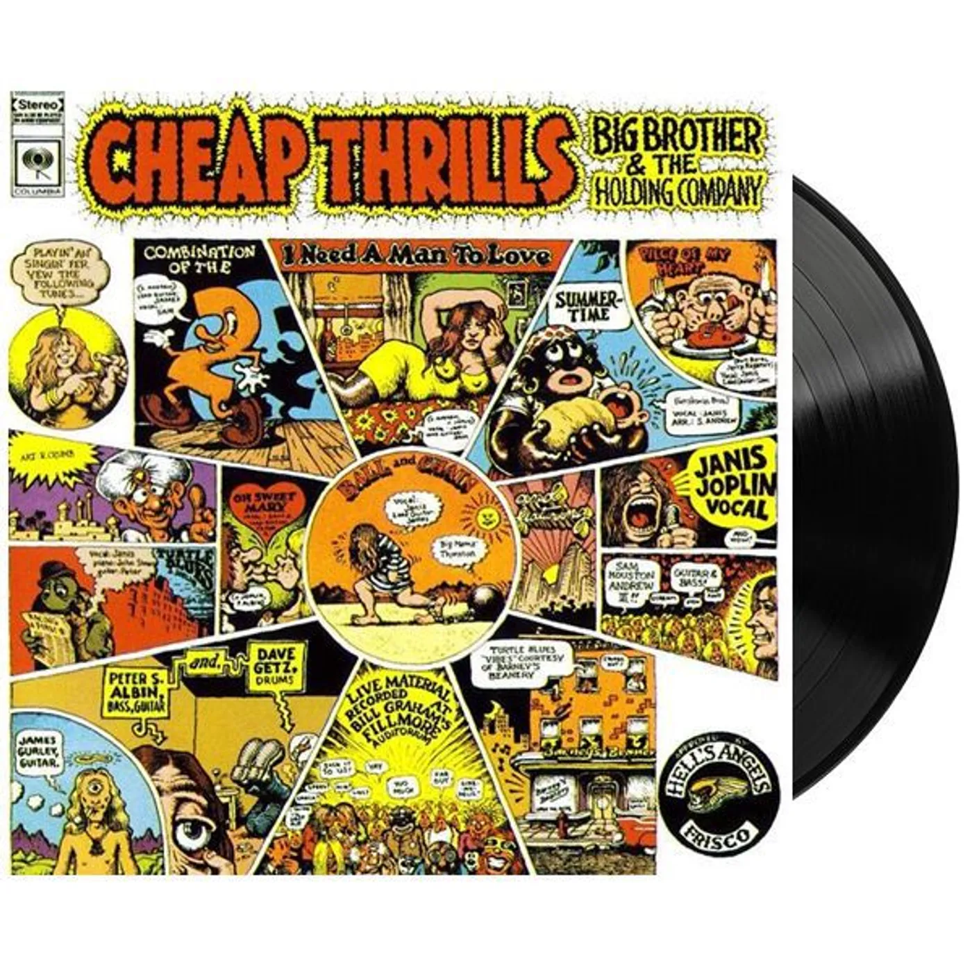 Janis Joplin Cheap Thrills - Big Brother & The Holding Company [MONO Vinyl]