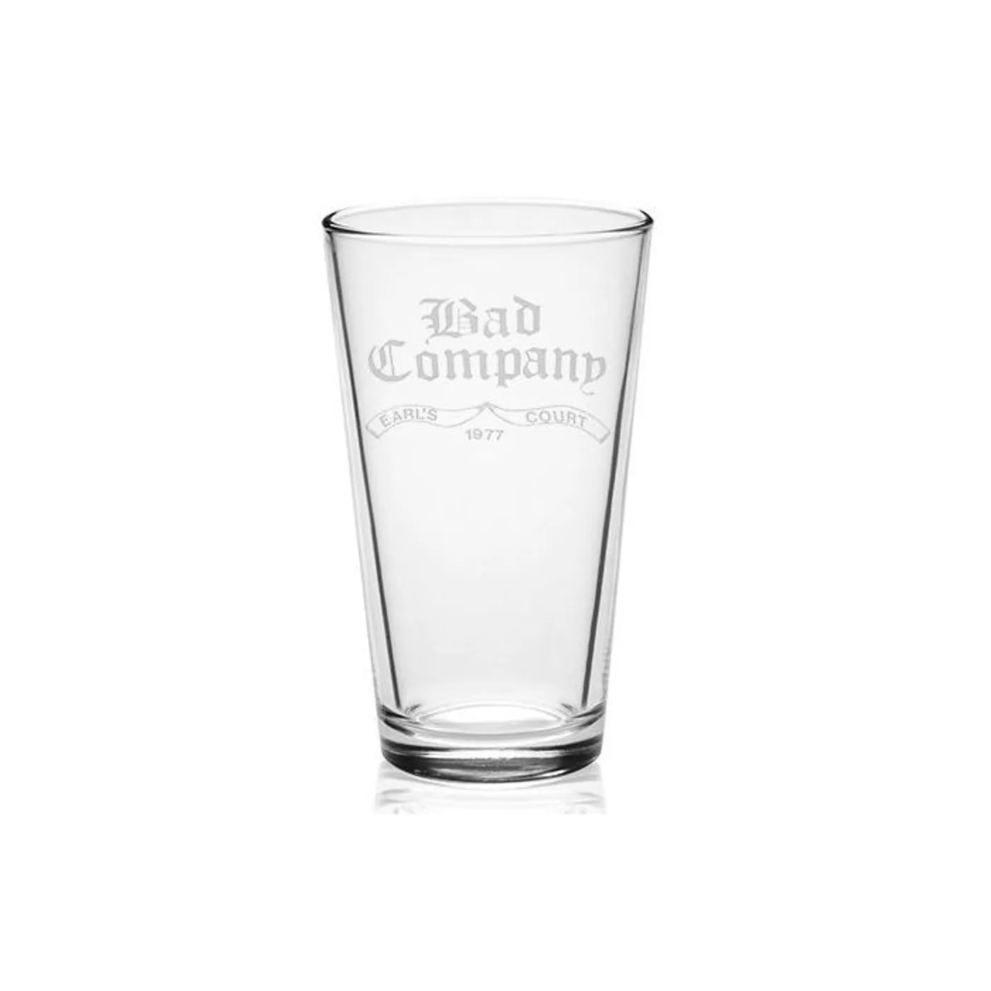 Bad Company Earl's Court 1977 Laser-Etched Pint