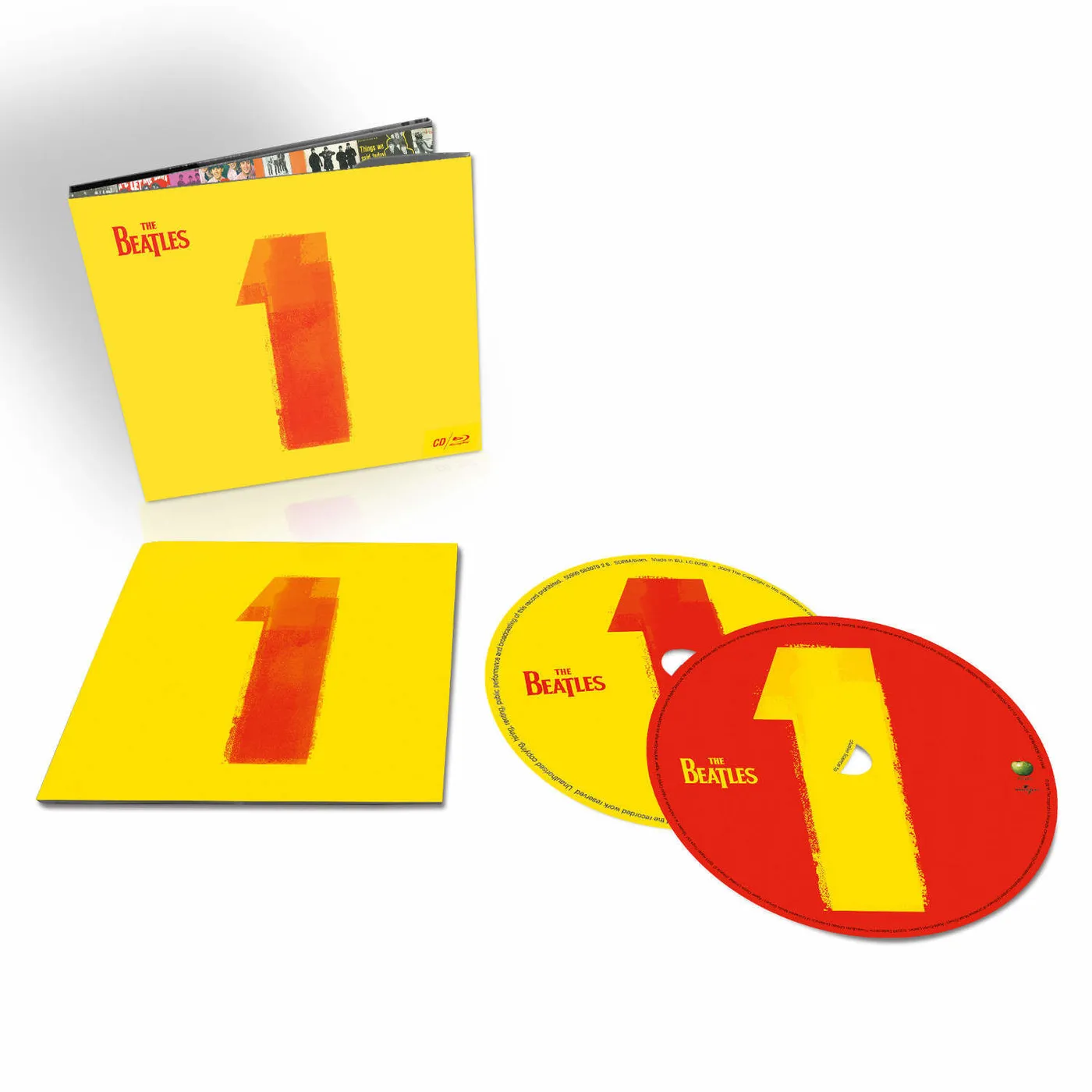 The Beatles “1” CD/Blu-ray Combo (Ltd. Ed. Gatefold CD digisleeve)