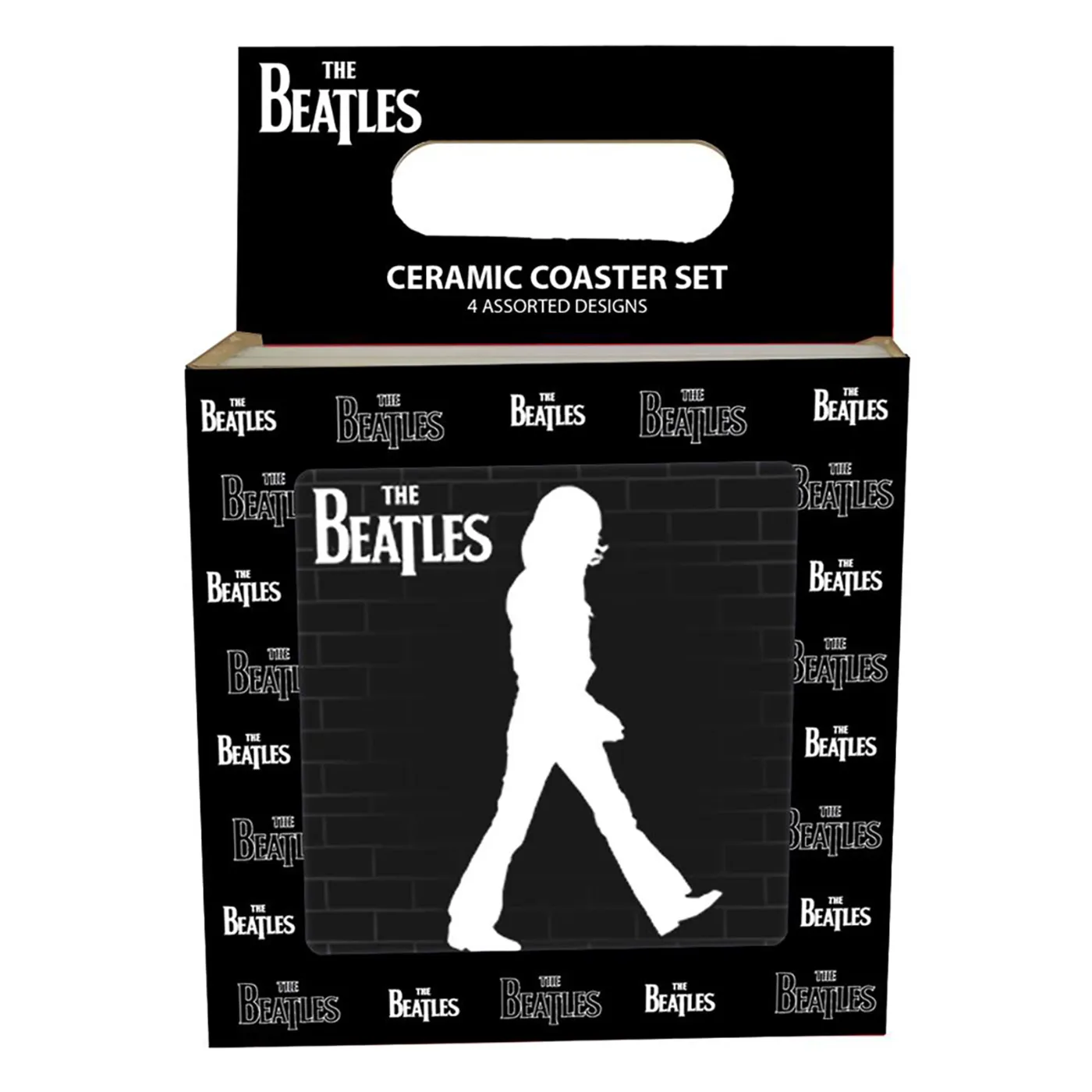 The Beatles Abbey Road Silhouettes 4 pc. Coaster Set