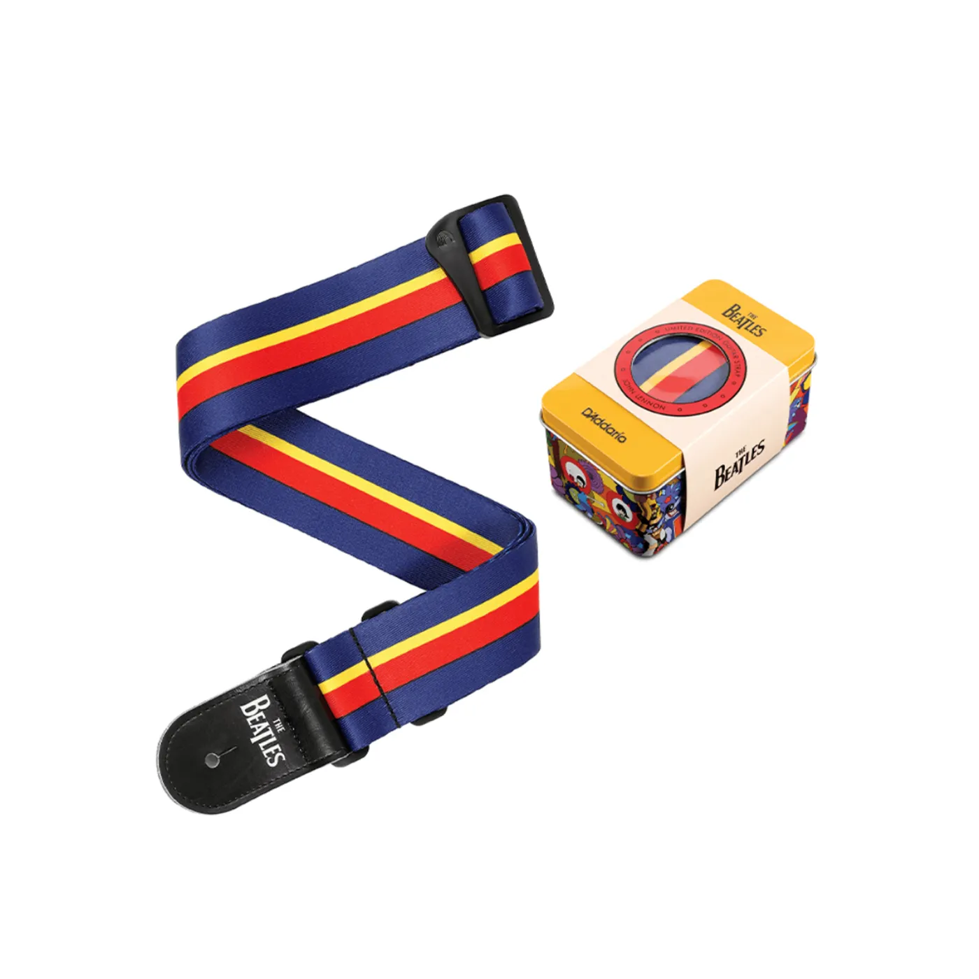 The Beatles Yellow Submarine Guitar Strap & Pick Tin - John