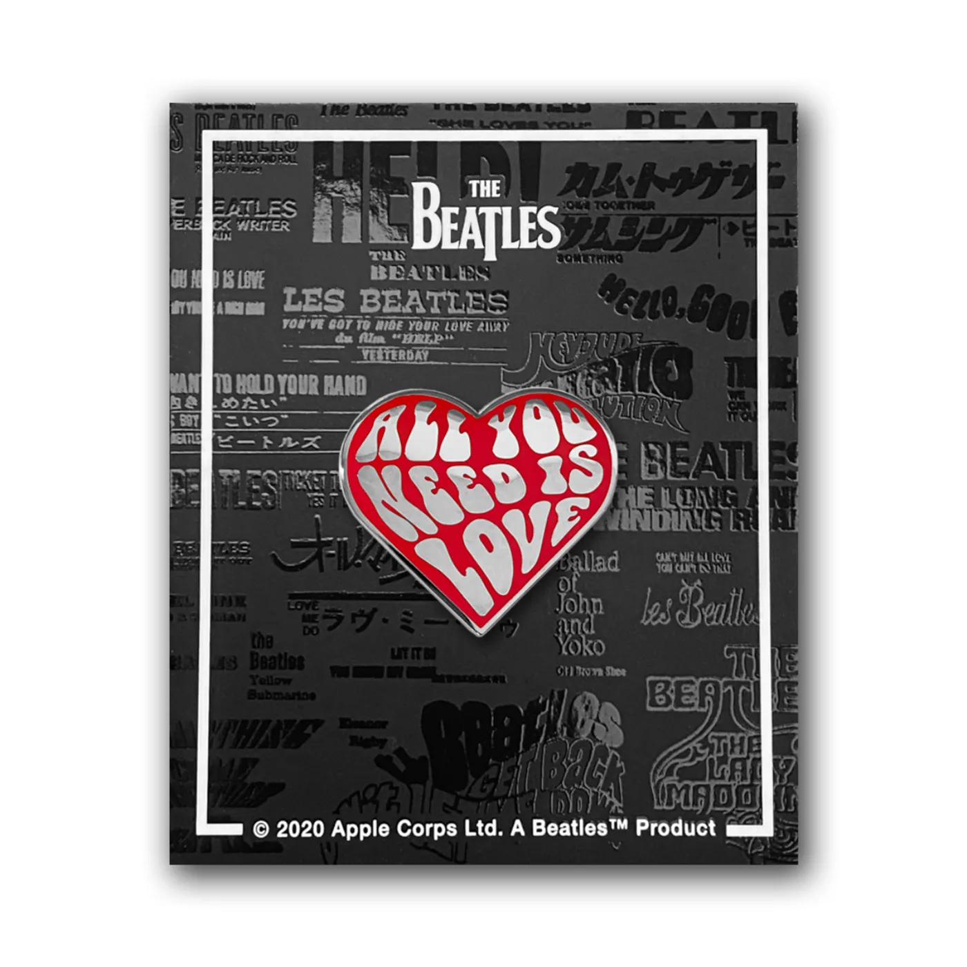 The Beatles All You Need Is Love Enamel Pin